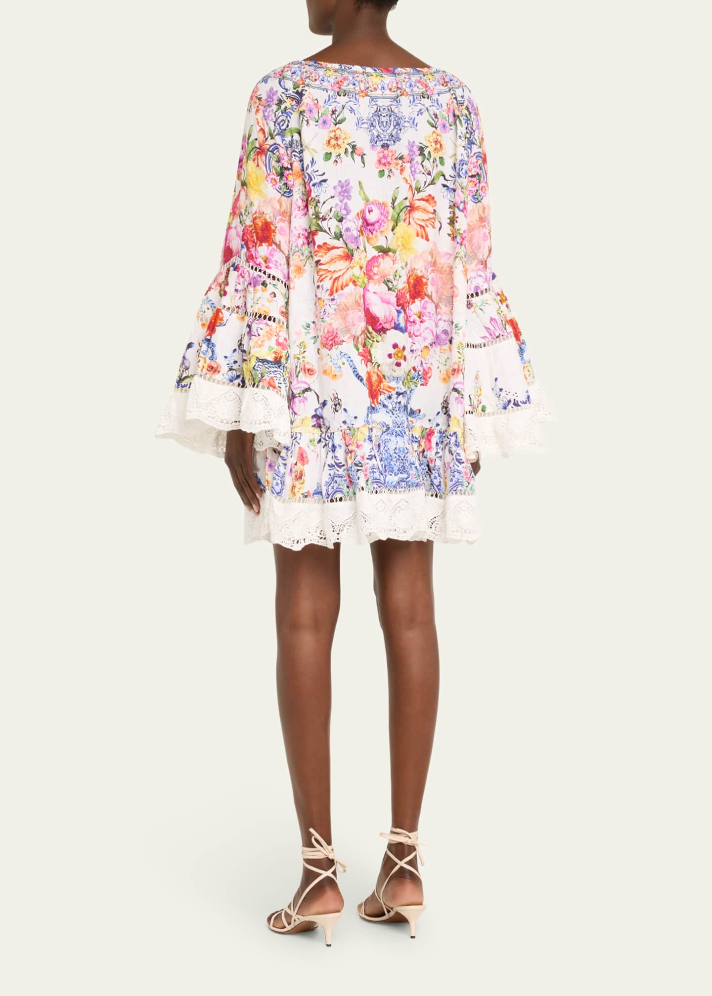 Camilla Dutch is Life A-Line Frill Mini Dress - Bergdorf Goodman
