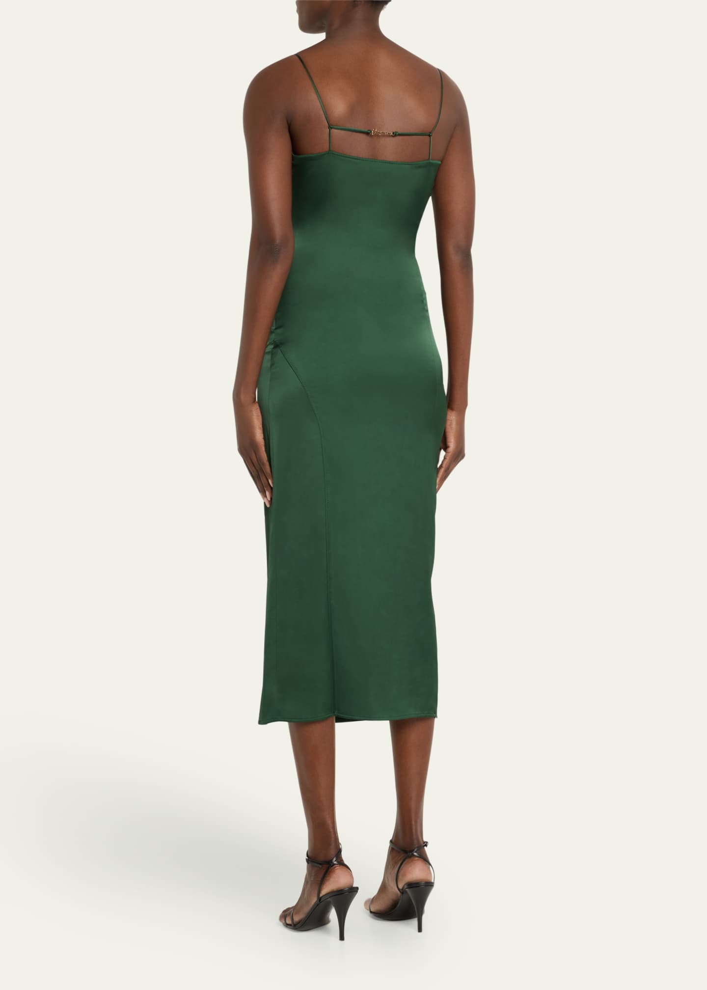 Jacquemus La Robe Notte Midi Dress Bergdorf Goodman