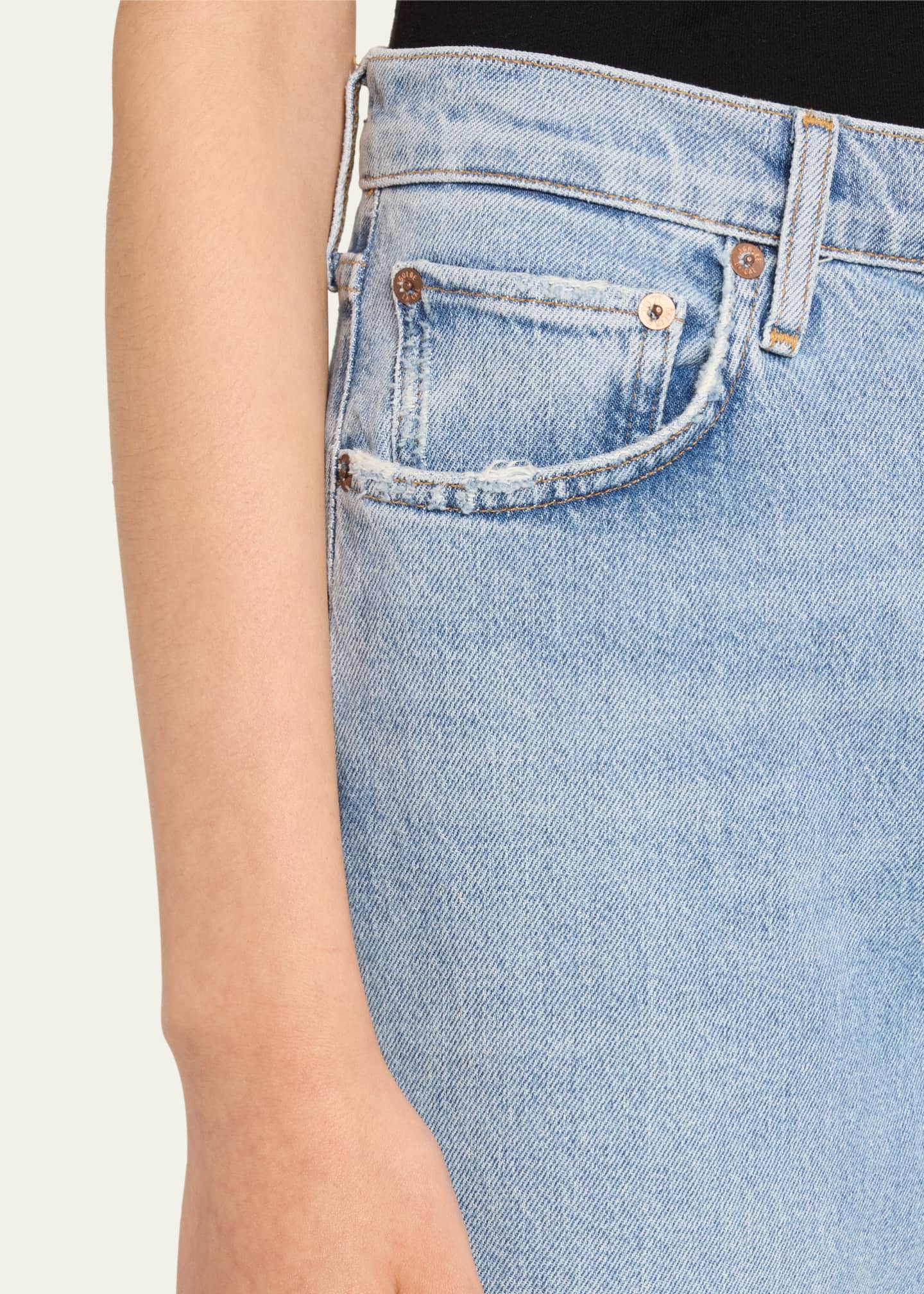AGOLDE Harper Wide-Leg Crop Jeans Image 5 of 5