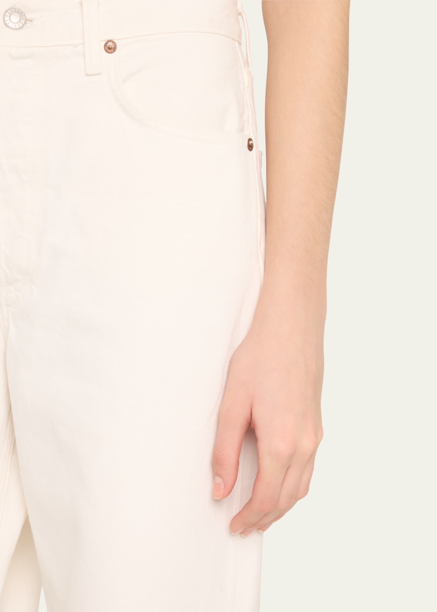 AGOLDE Dame Wide-Leg Cuffed Jeans Image 5 of 5