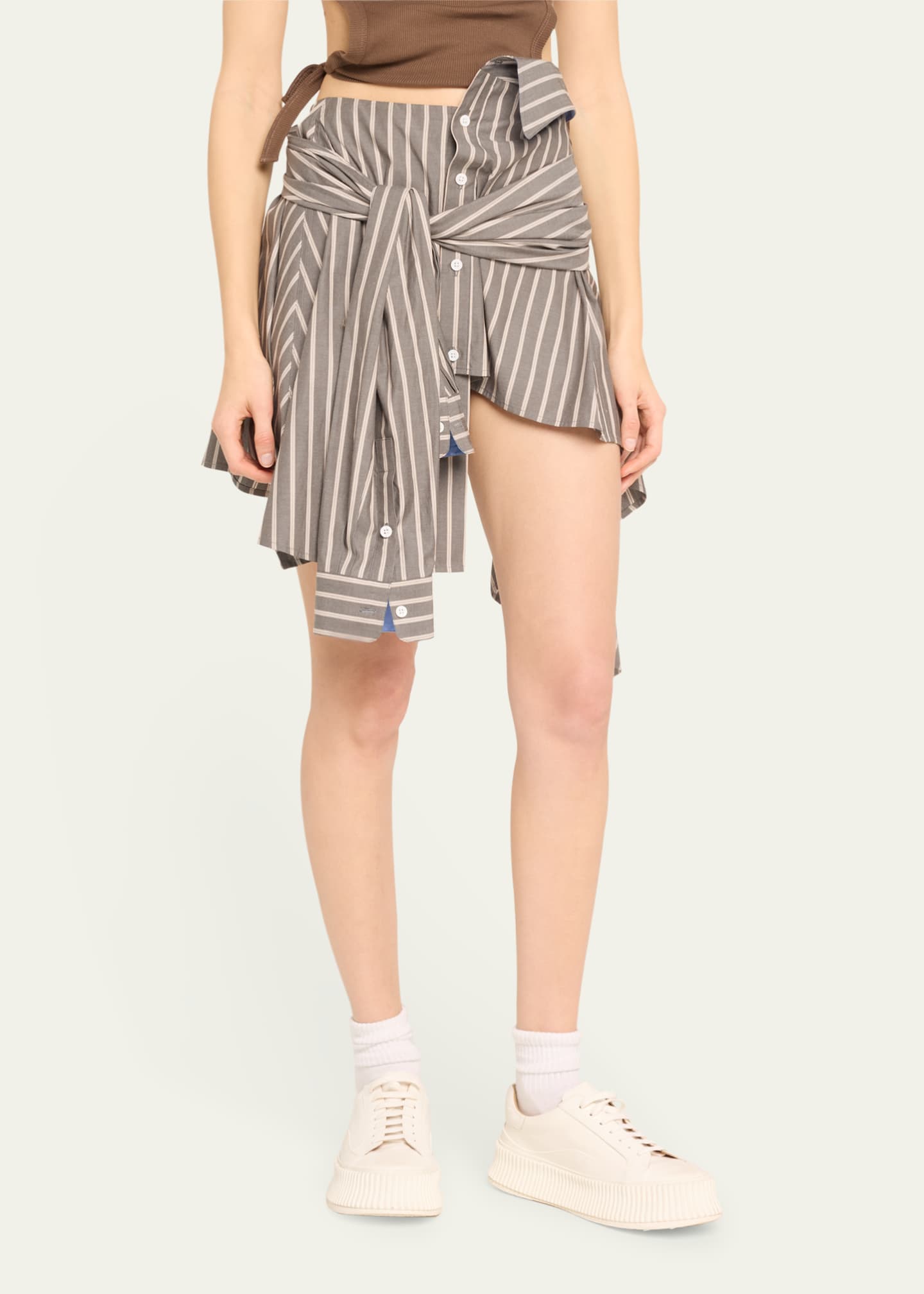 Jane Wade Deconstructed Boyfriend Skirt Image 4 of 5