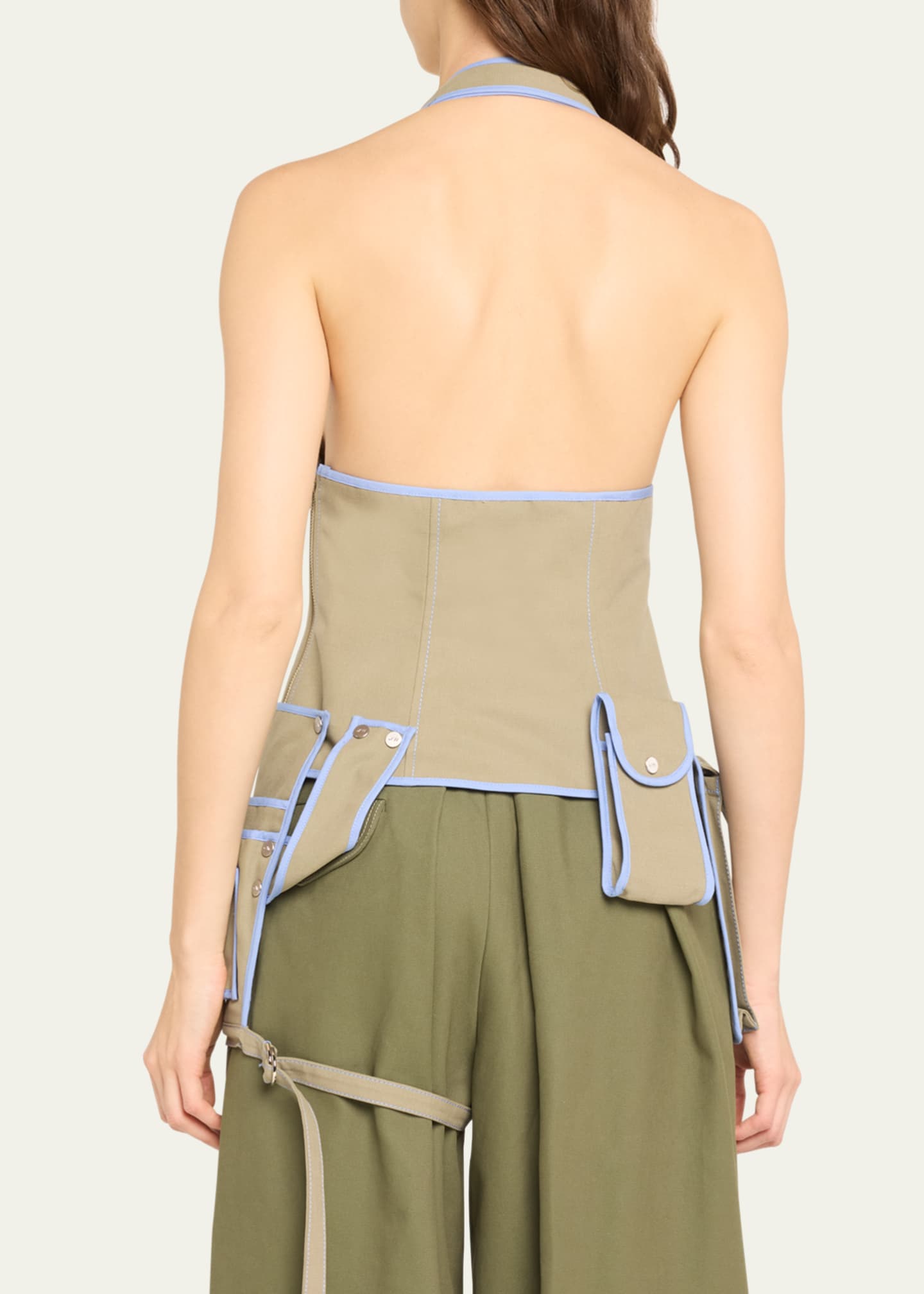 Jane Wade Toolbelt Halter Bustier Top Image 3 of 5
