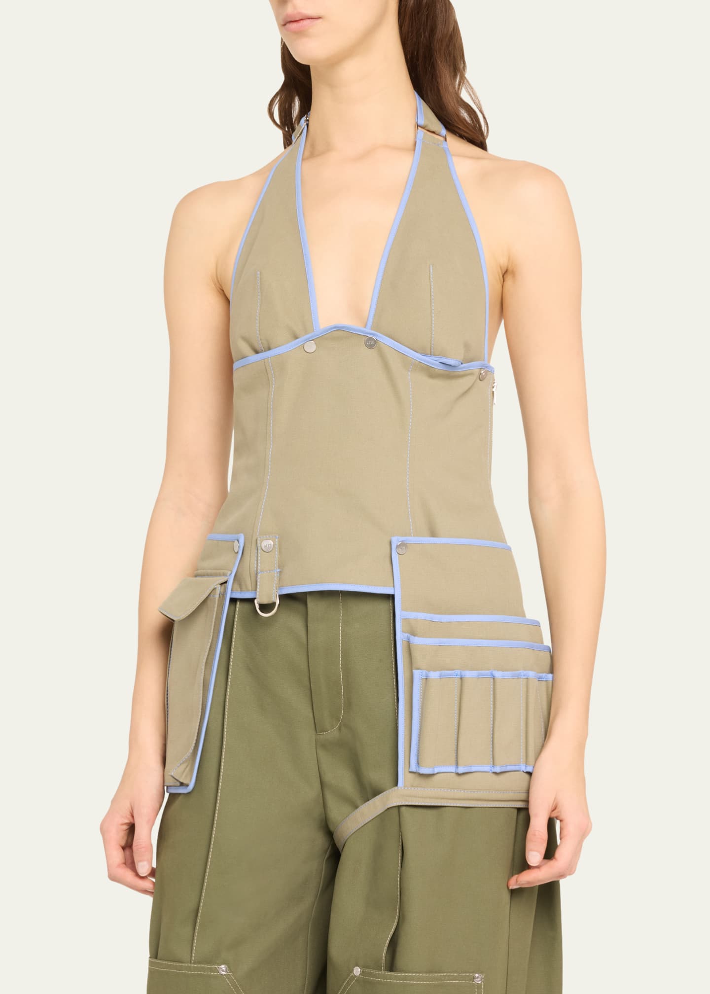 Jane Wade Toolbelt Halter Bustier Top Image 4 of 5