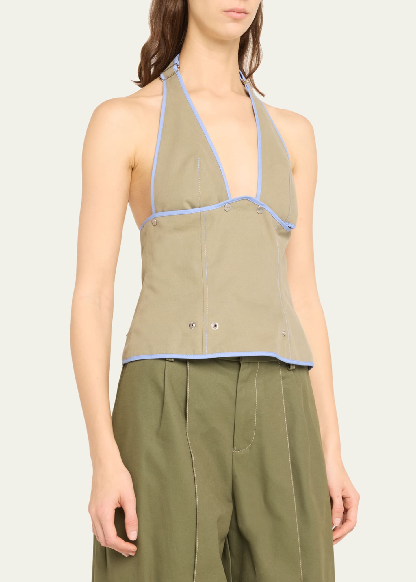 Jane Wade Toolbelt Halter Bustier Top Image 5 of 5