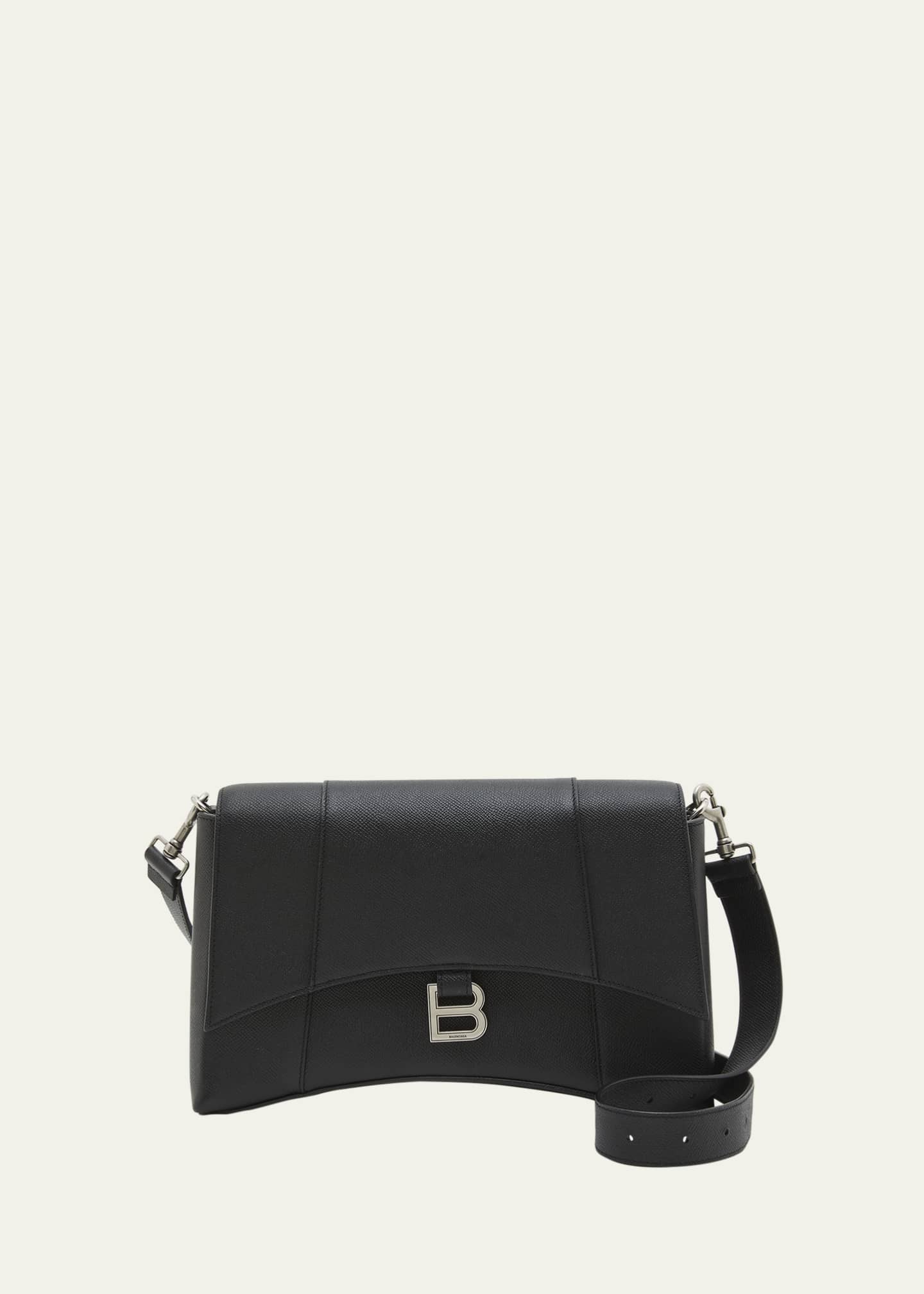 Balenciaga Men's Downtown Leather Messenger Bag - Bergdorf Balenciaga Men's Downtown Leather Messenger Bag - Bergdorf