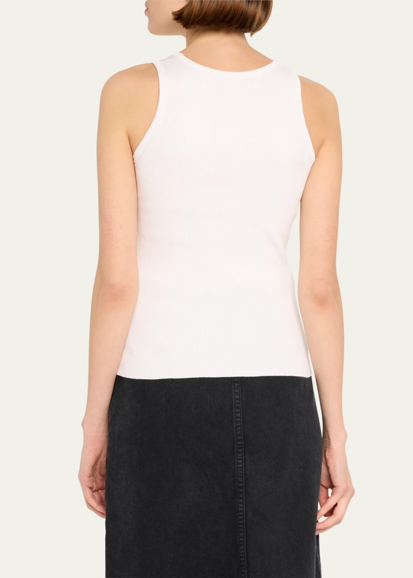 BERNADETTE Rosette Knit Tank Top Image 3 of 5
