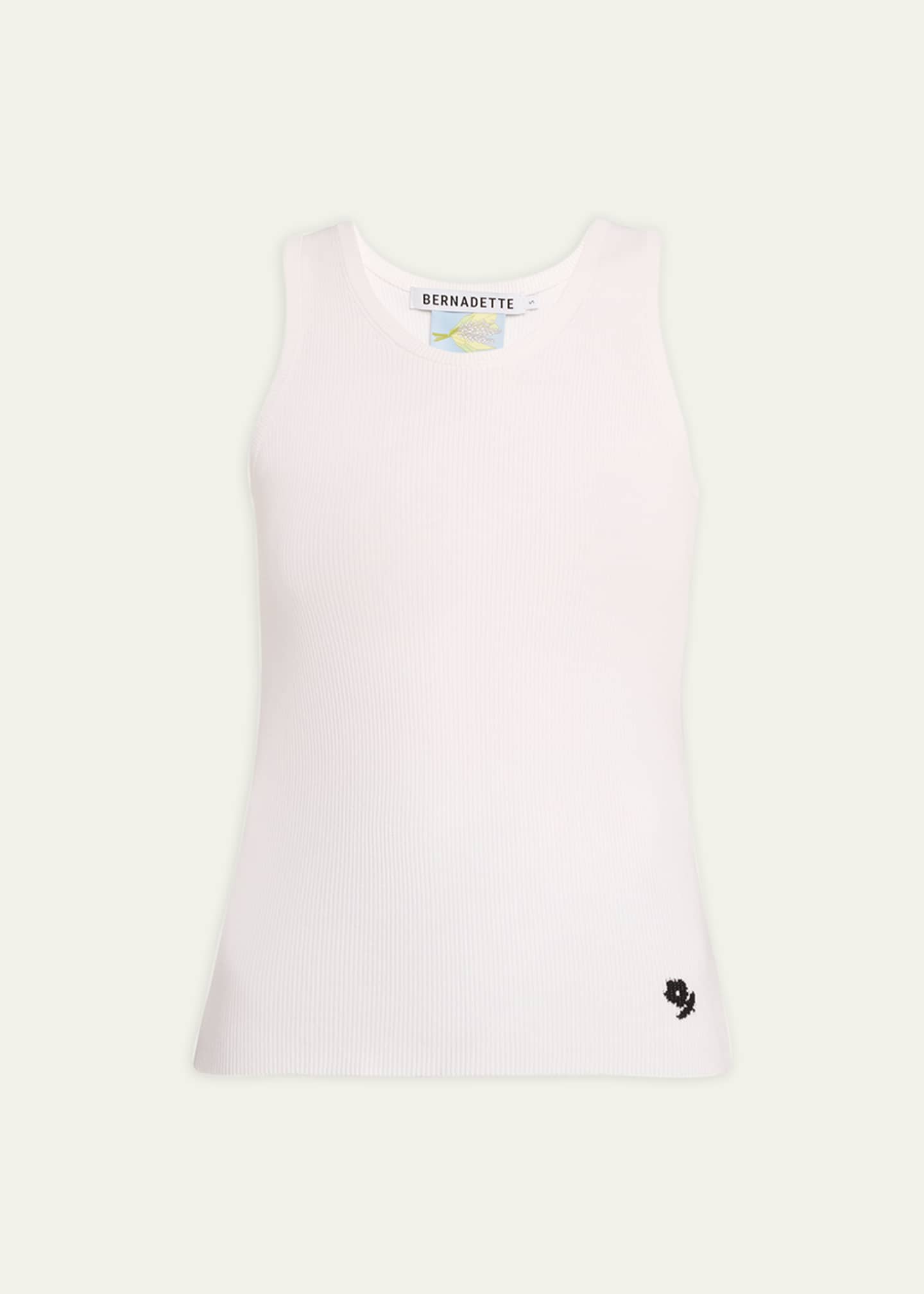 BERNADETTE Rosette Knit Tank Top Image 1 of 5