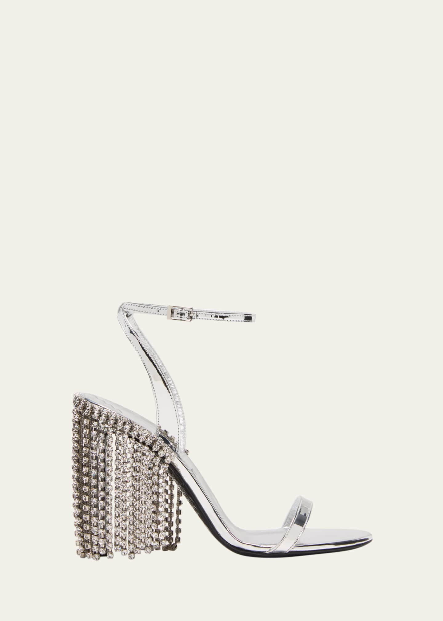 Crystal Fringed Sandals