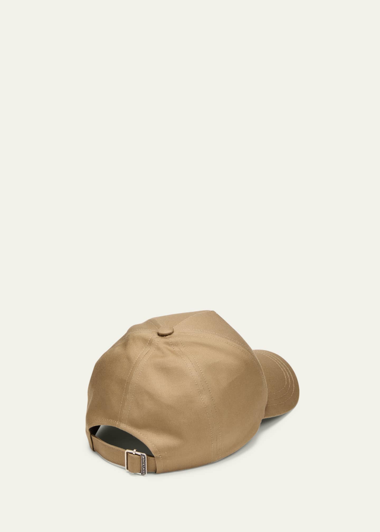 Saint Laurent Men's Embroidered Logo 5-Panel Baseball Cap Image 2 of 2