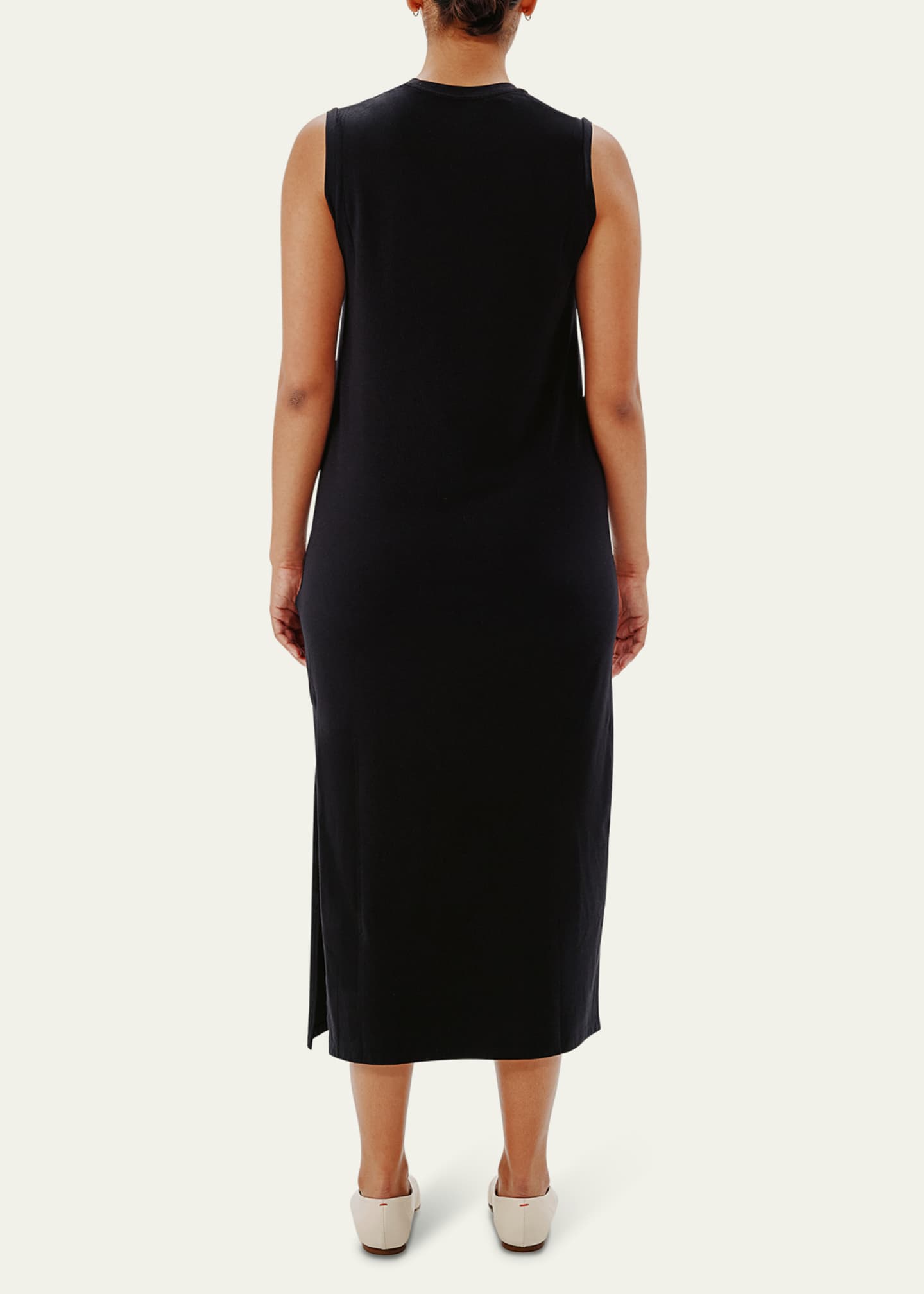 Sleeveless Tee Dress | Black