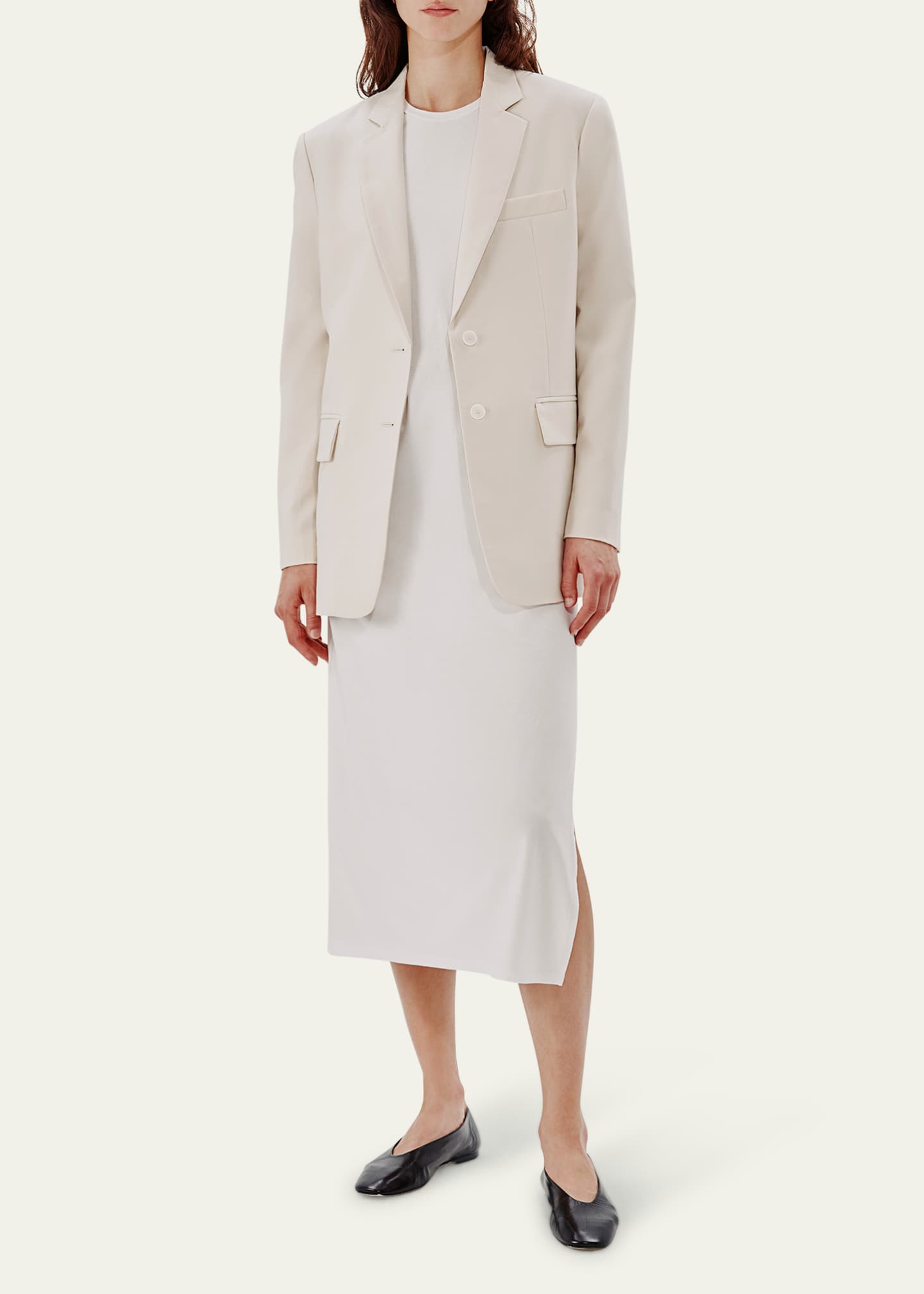 Another Tomorrow Sleeveless Tee Dress Image 4 of 5