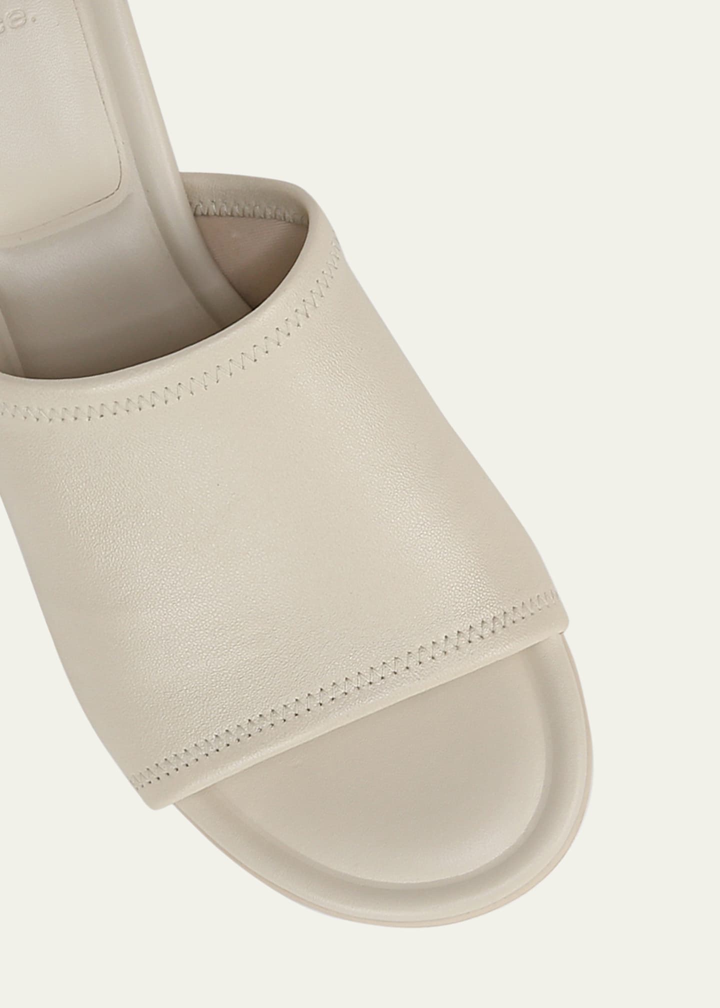 Vince Joan Glove Leather Slide Sandals Image 3 of 3