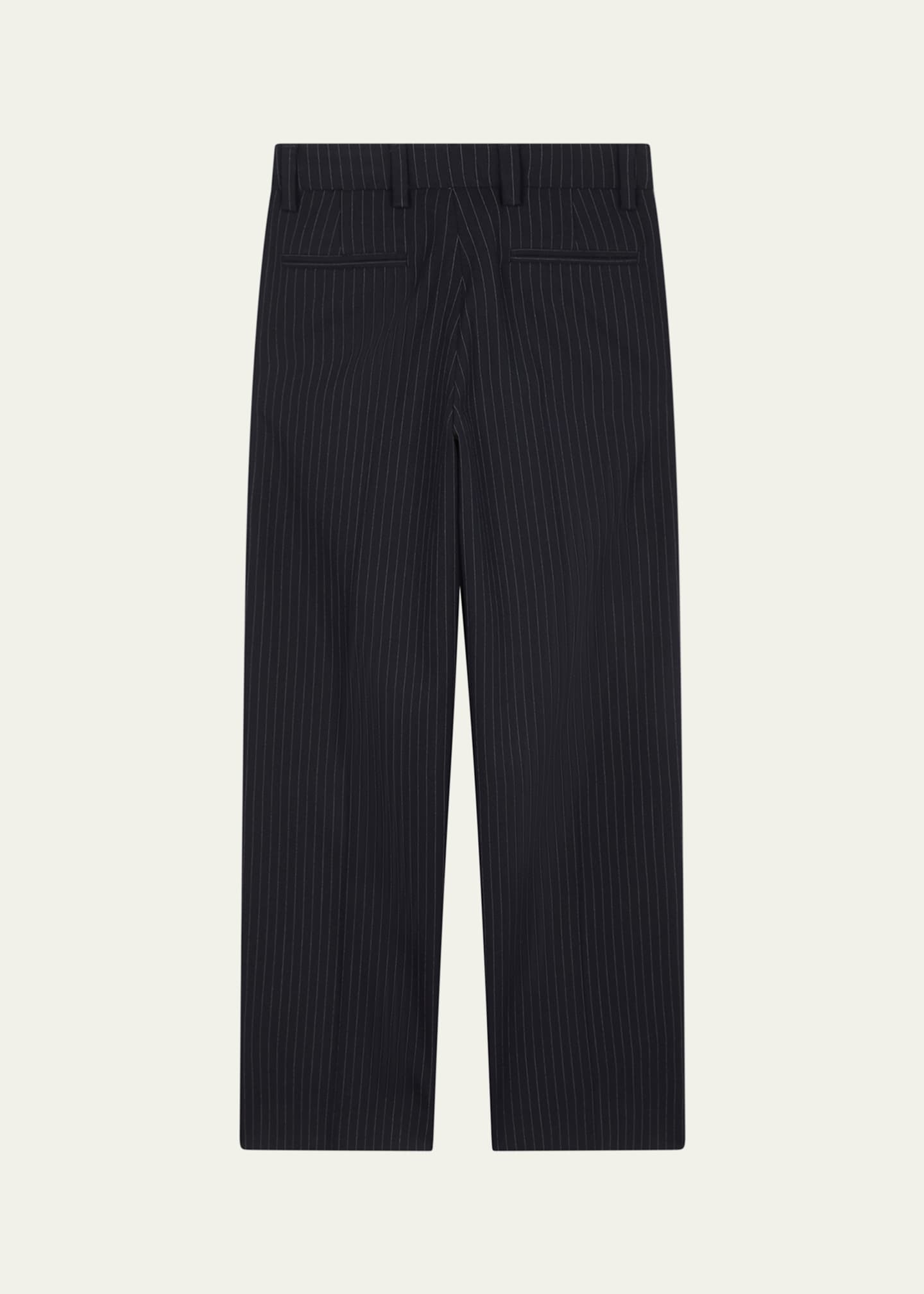 BOSS Boy's Striped Suit Pants, Size 4-16 Image 2 of 3
