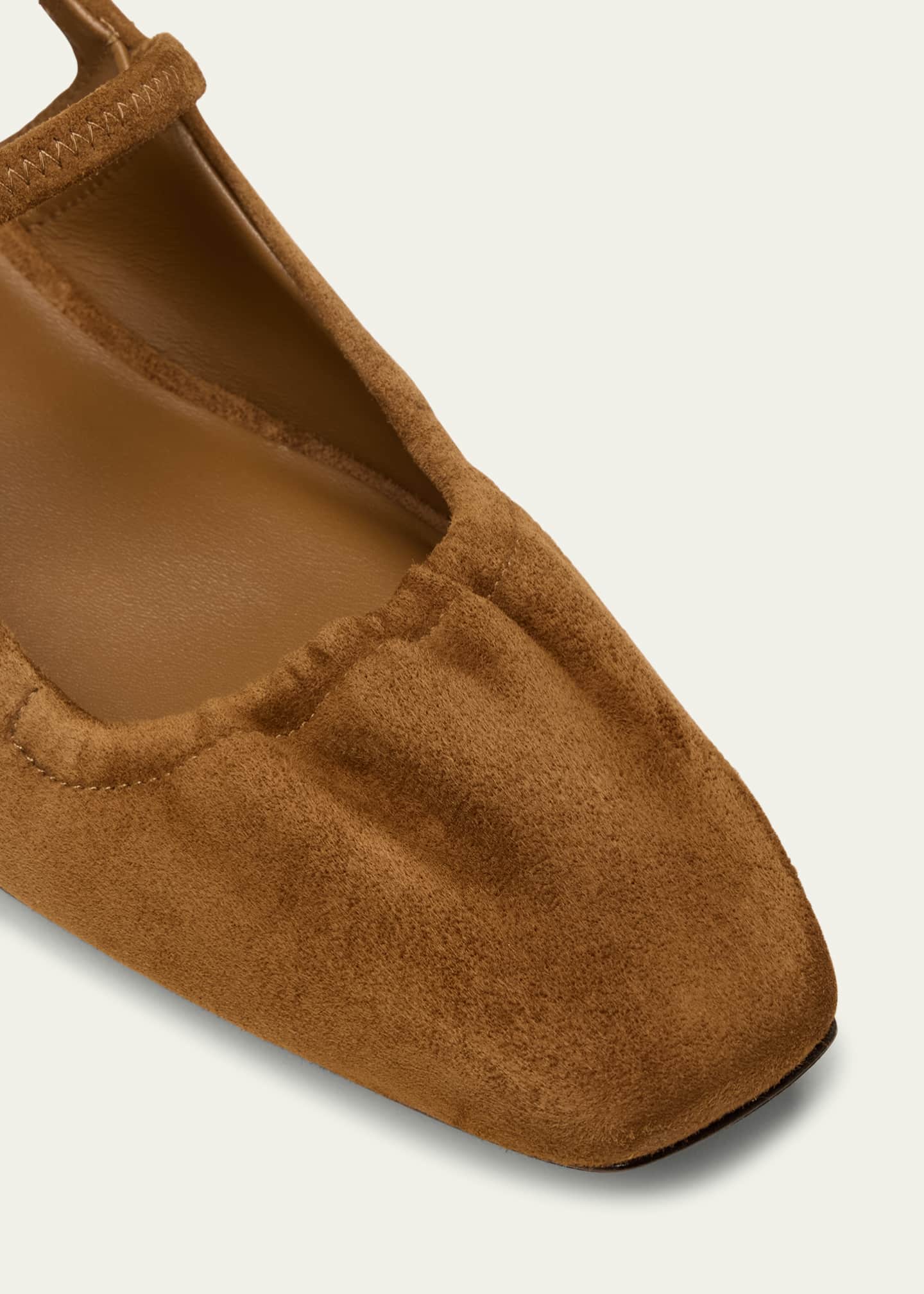 Vince Venice Suede Slingback Ballerina Flats