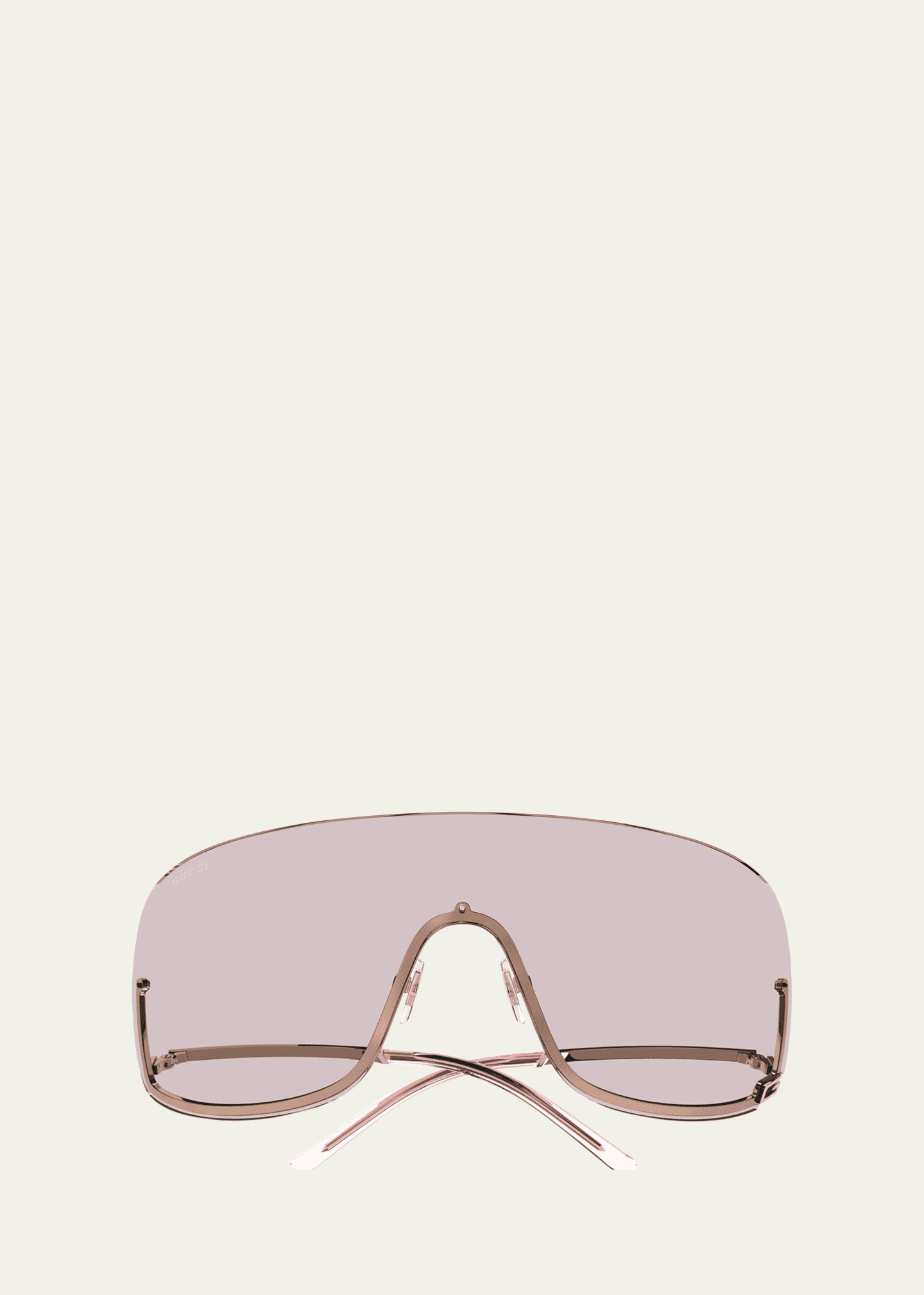 Gucci rimless shield sunglasses new arrivals