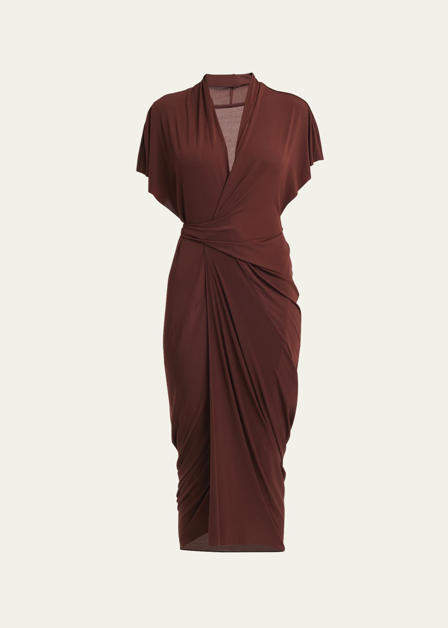 Rick owens sale wrap dress