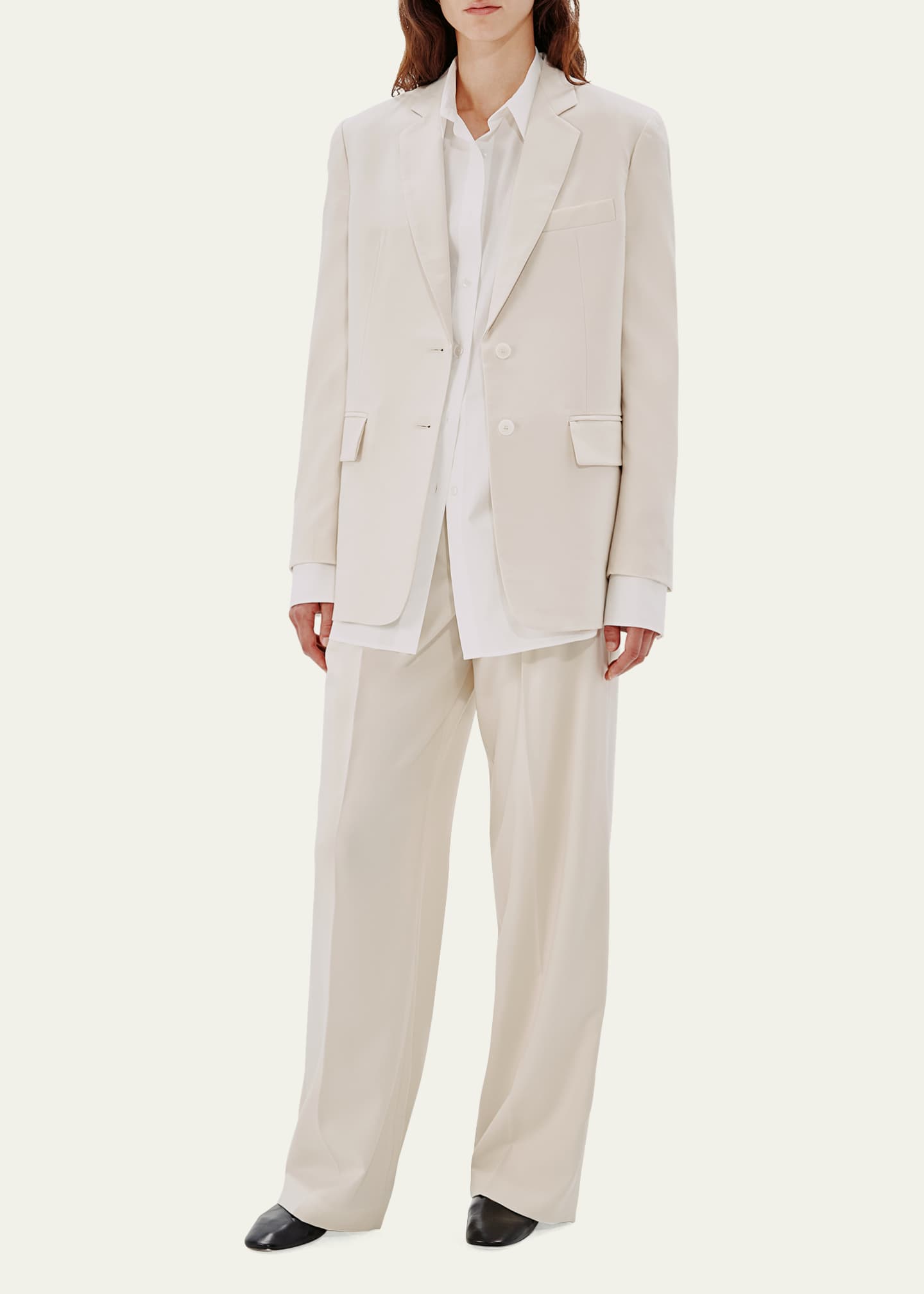 Oversized wool blazer 2025
