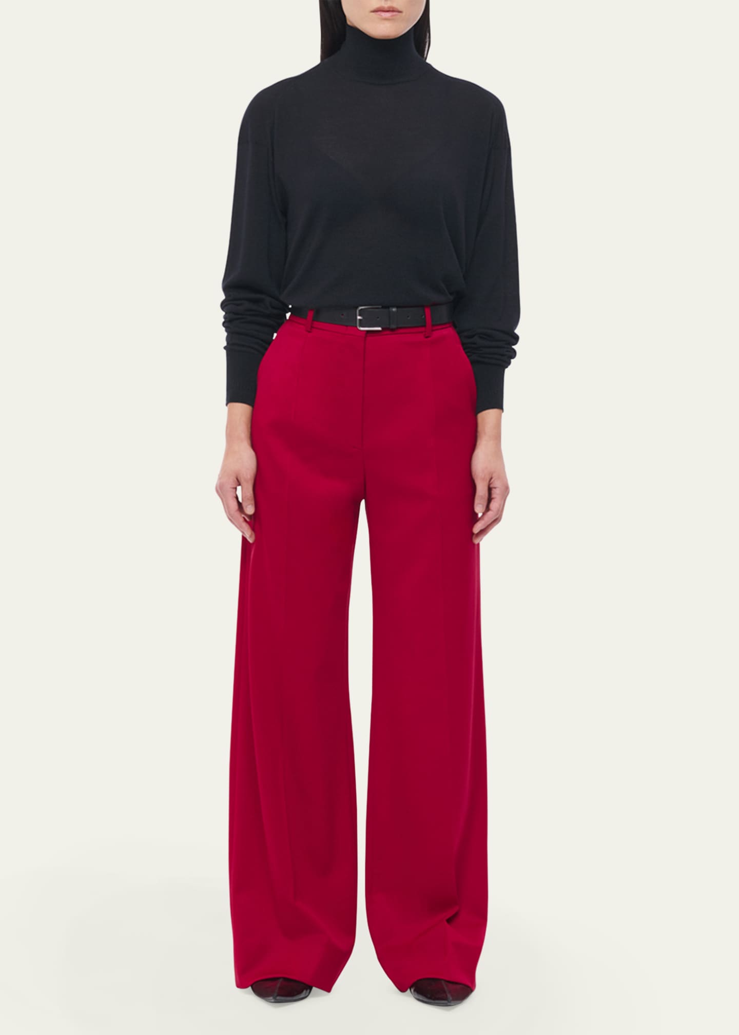 スラックス HUECLOSET Two Tuck Wide Slacks 25KERO145 Designer fashion, Seoul-fully created | W Concept