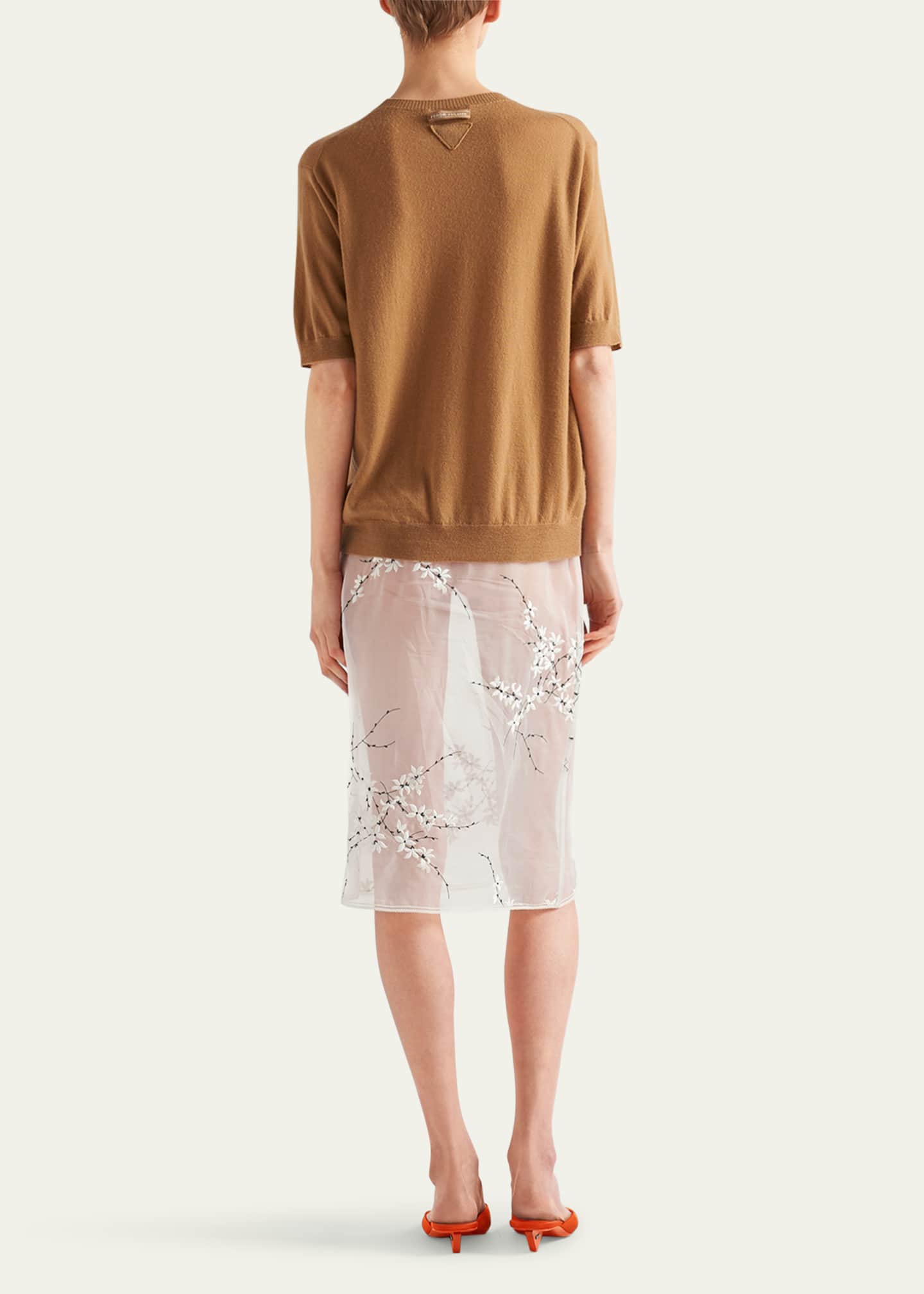 Prada Superfine Cashmere Knit Shirt Image 3 of 5
