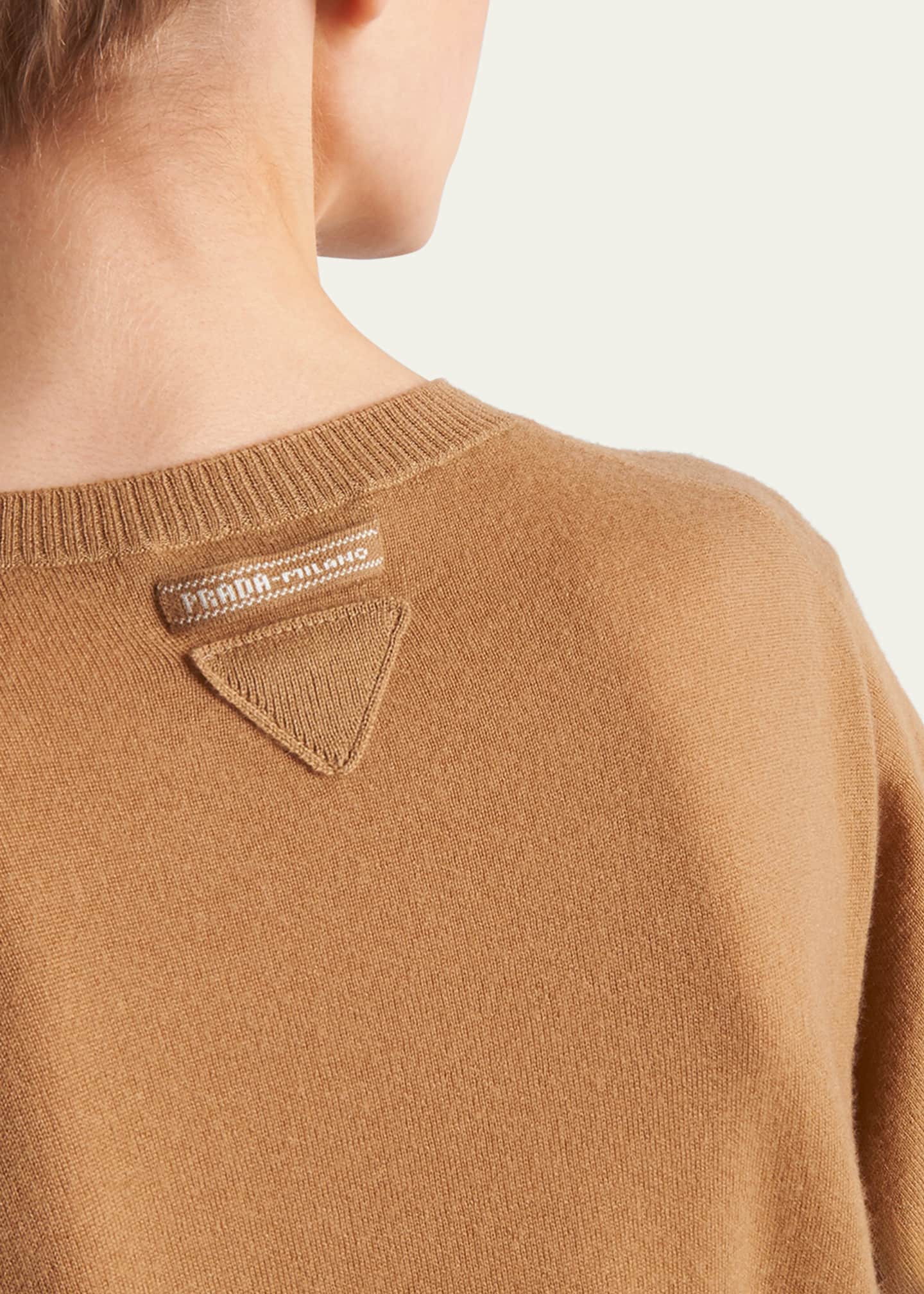 Prada Superfine Cashmere Knit Shirt Image 5 of 5