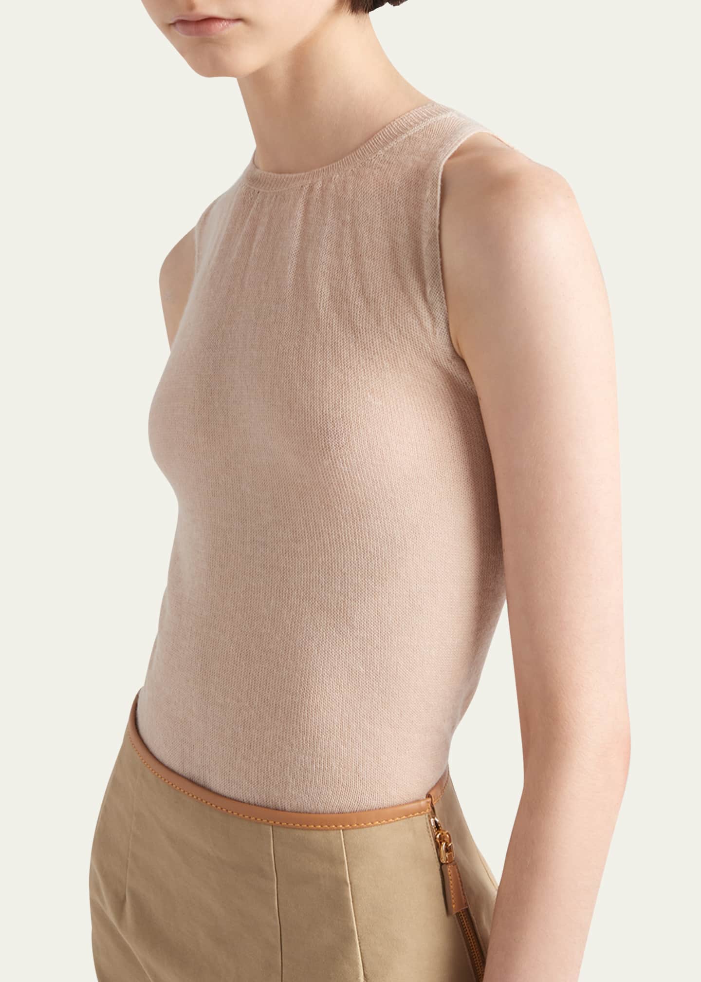 Prada Light Cashmere Tank Top Image 4 of 4