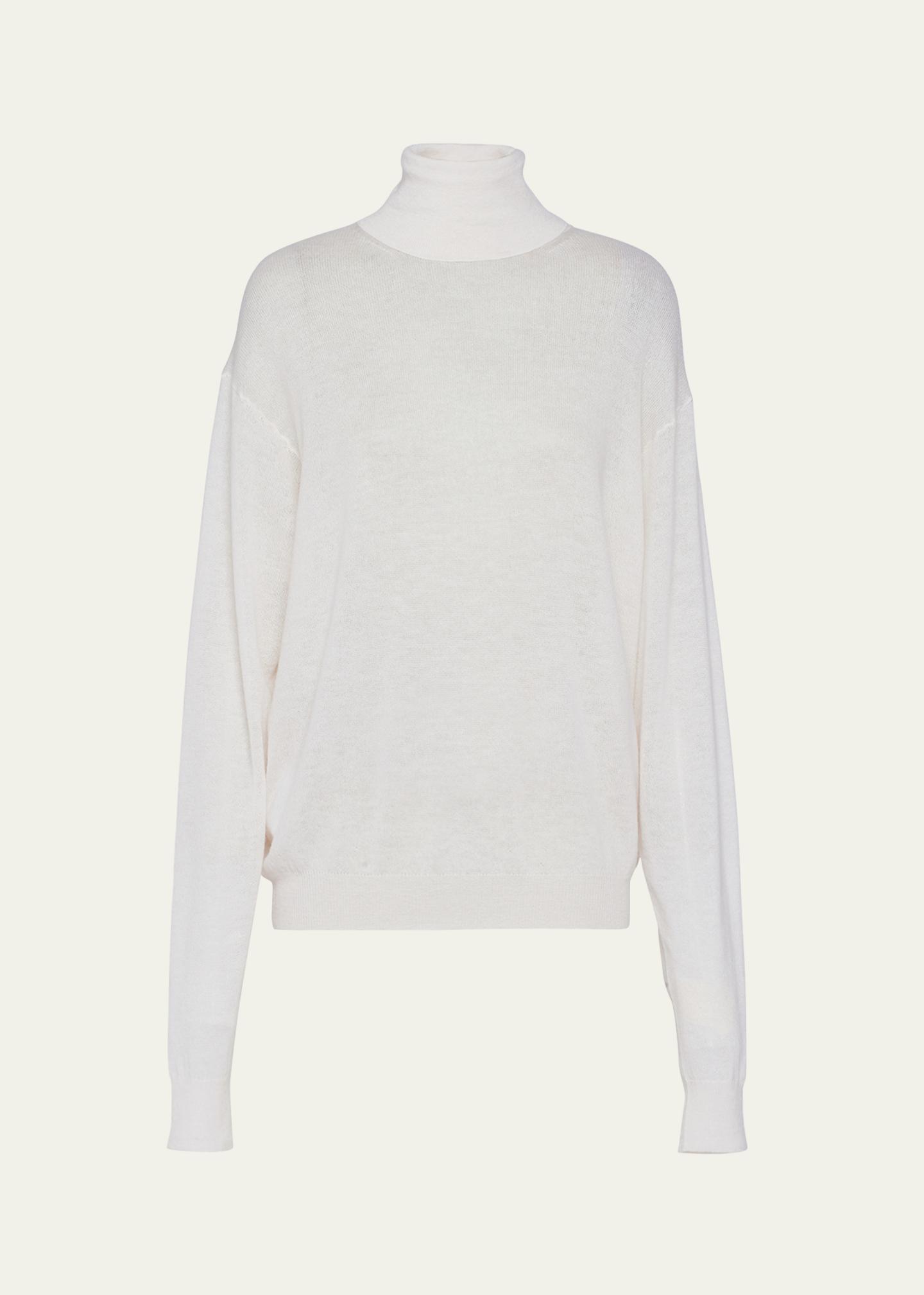 Prada Superfine Cashmere Turtleneck Sweater - Bergdorf Goodman