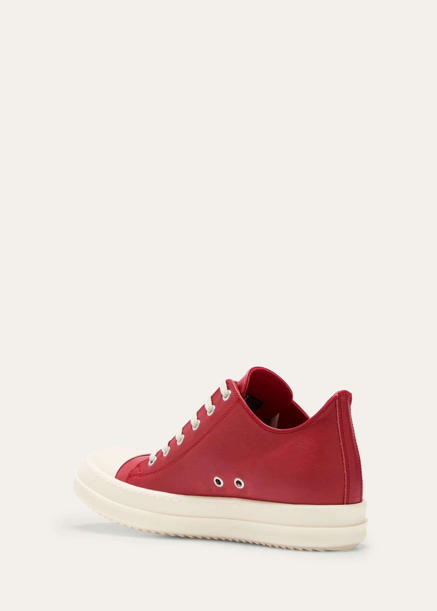 Scarpe Pelle Low-Top Leather Sneakers