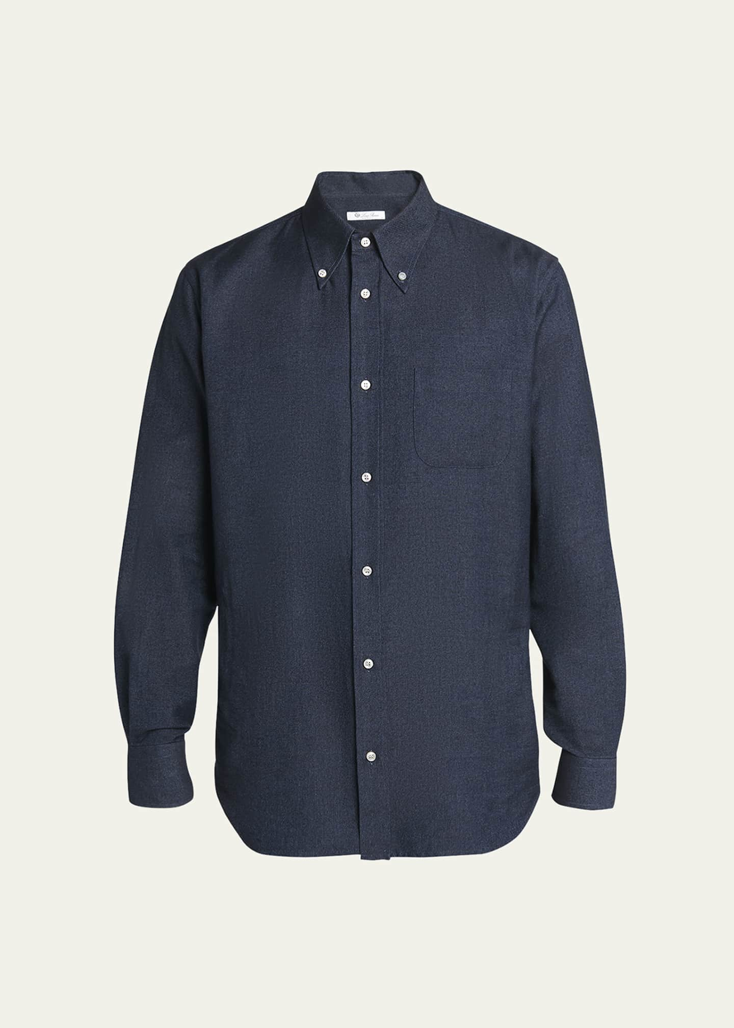 Agui cotton Oxford shirt