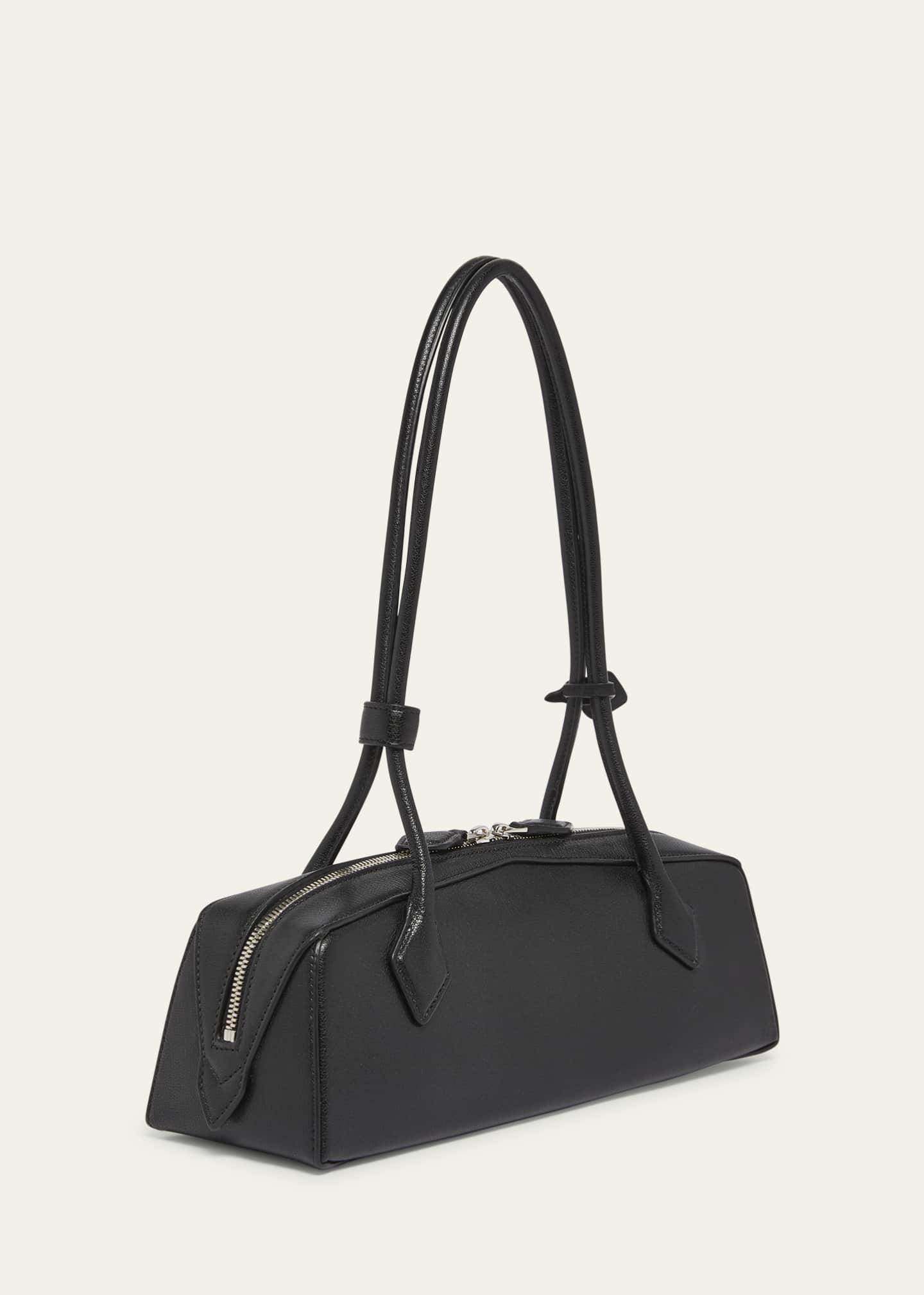ALAIA Le Teckel Medium Shoulder Bag in Goatskin