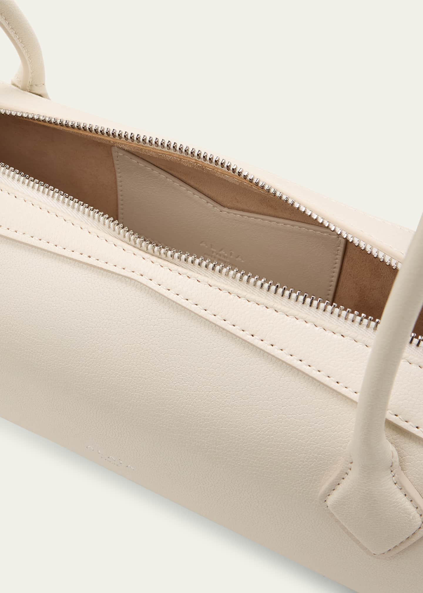 ALAIA Le Teckel Medium Shoulder Bag in Goatskin Image 4 of 6