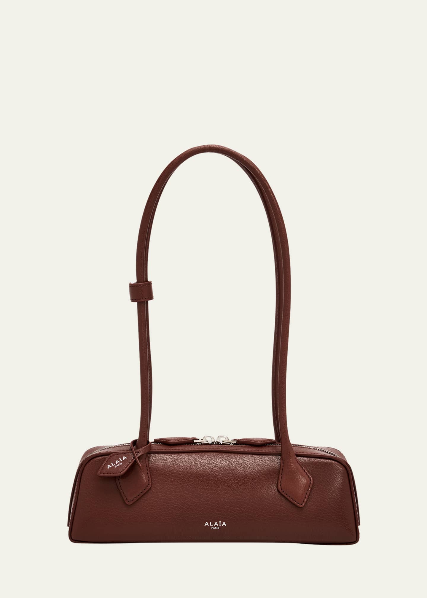 ALAIA Le Teckel Small Shoulder Bag in Leather - Bergdorf Goodman