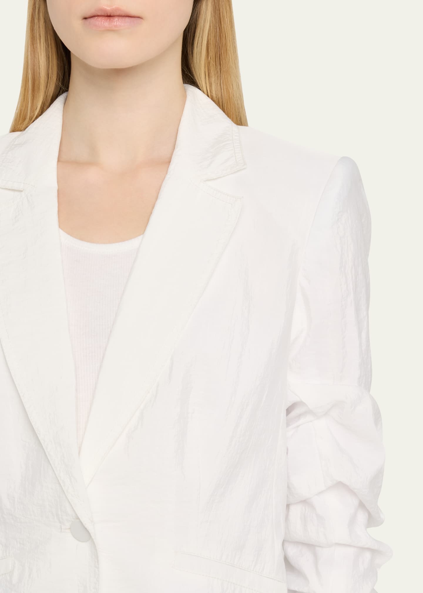 Cinq a Sept Tumbled Woven Khloe Blazer Image 5 of 5