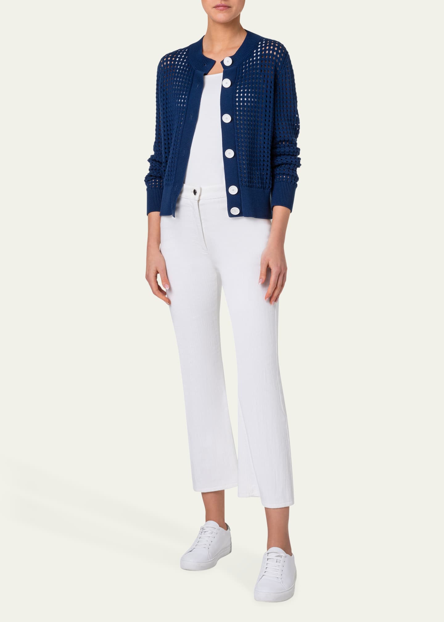 Akris punto cardigan clearance
