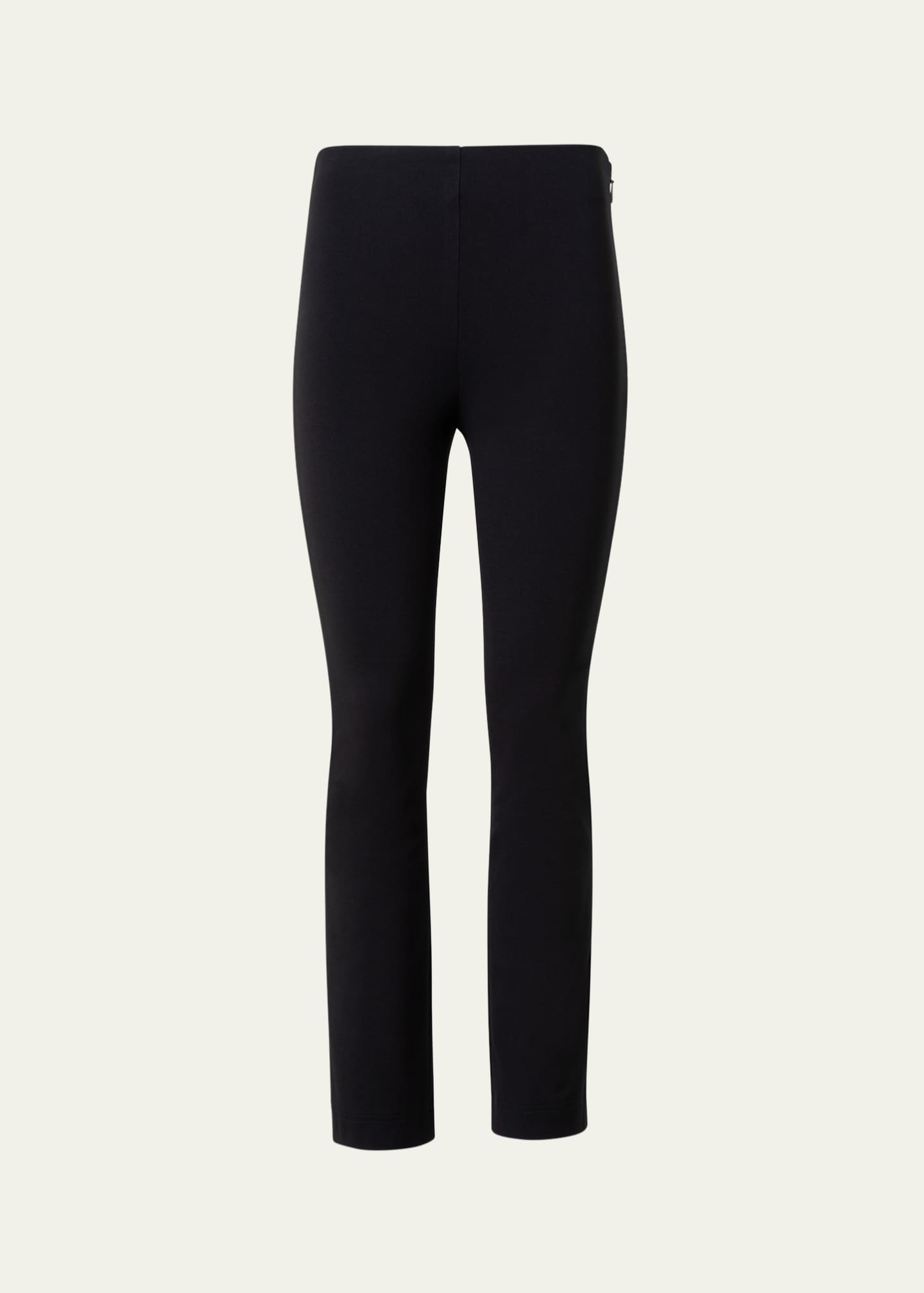 Akris punto Cindy Signature Jersey Bootcut Pants Image 1 of 4