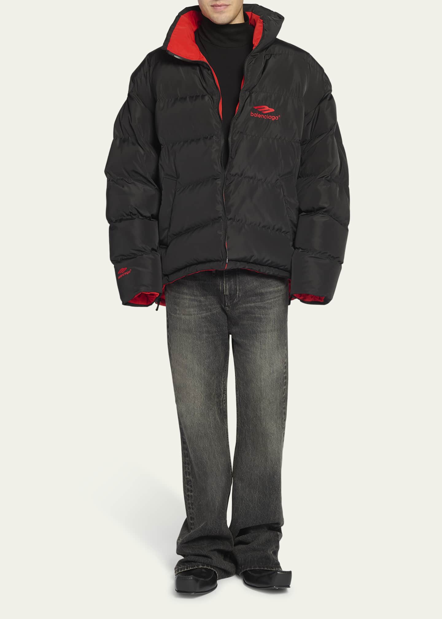 Mens cheap oversized puffer