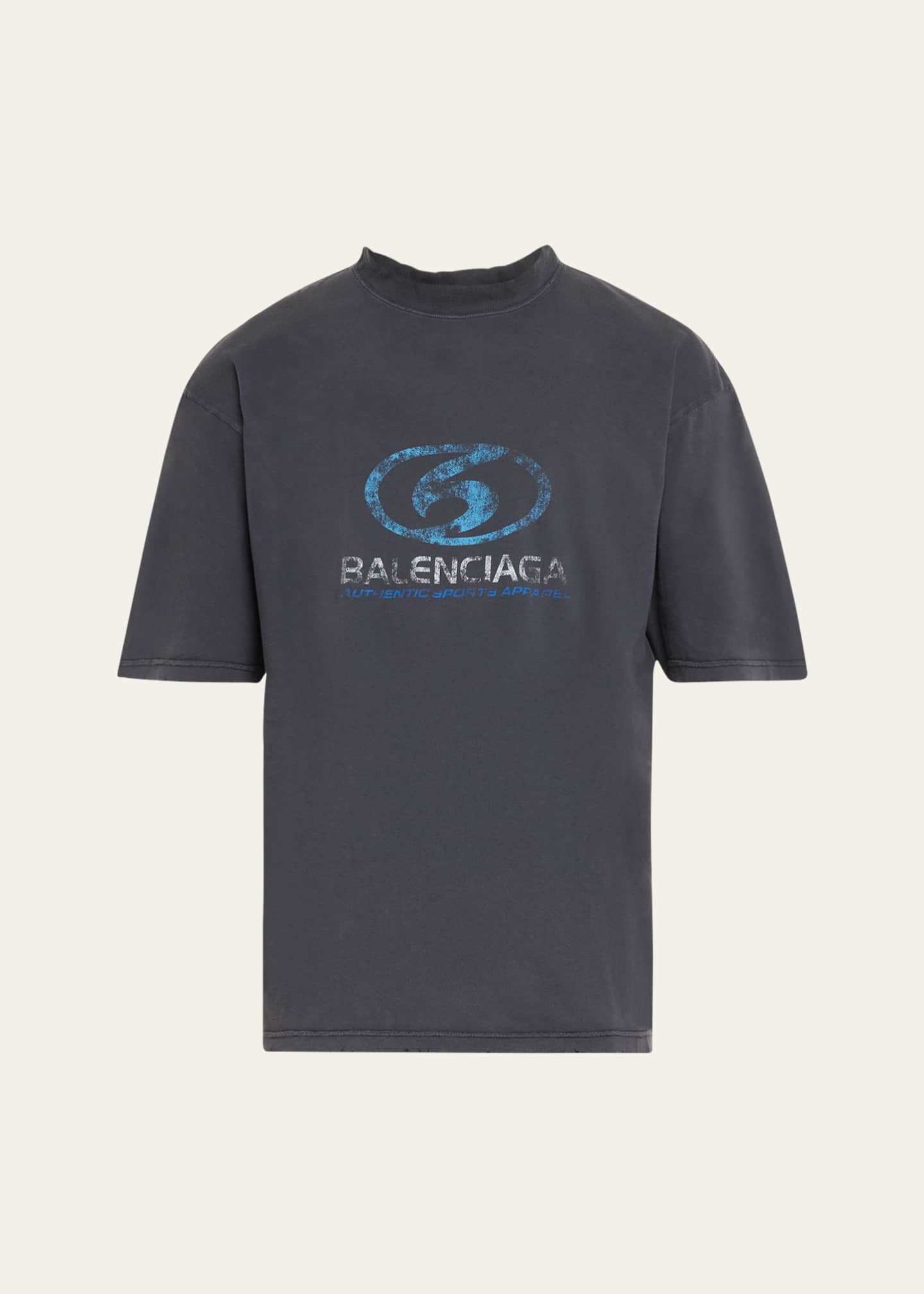 Balenciaga Men s Surfer Thin Jersey T Shirt Bergdorf Goodman