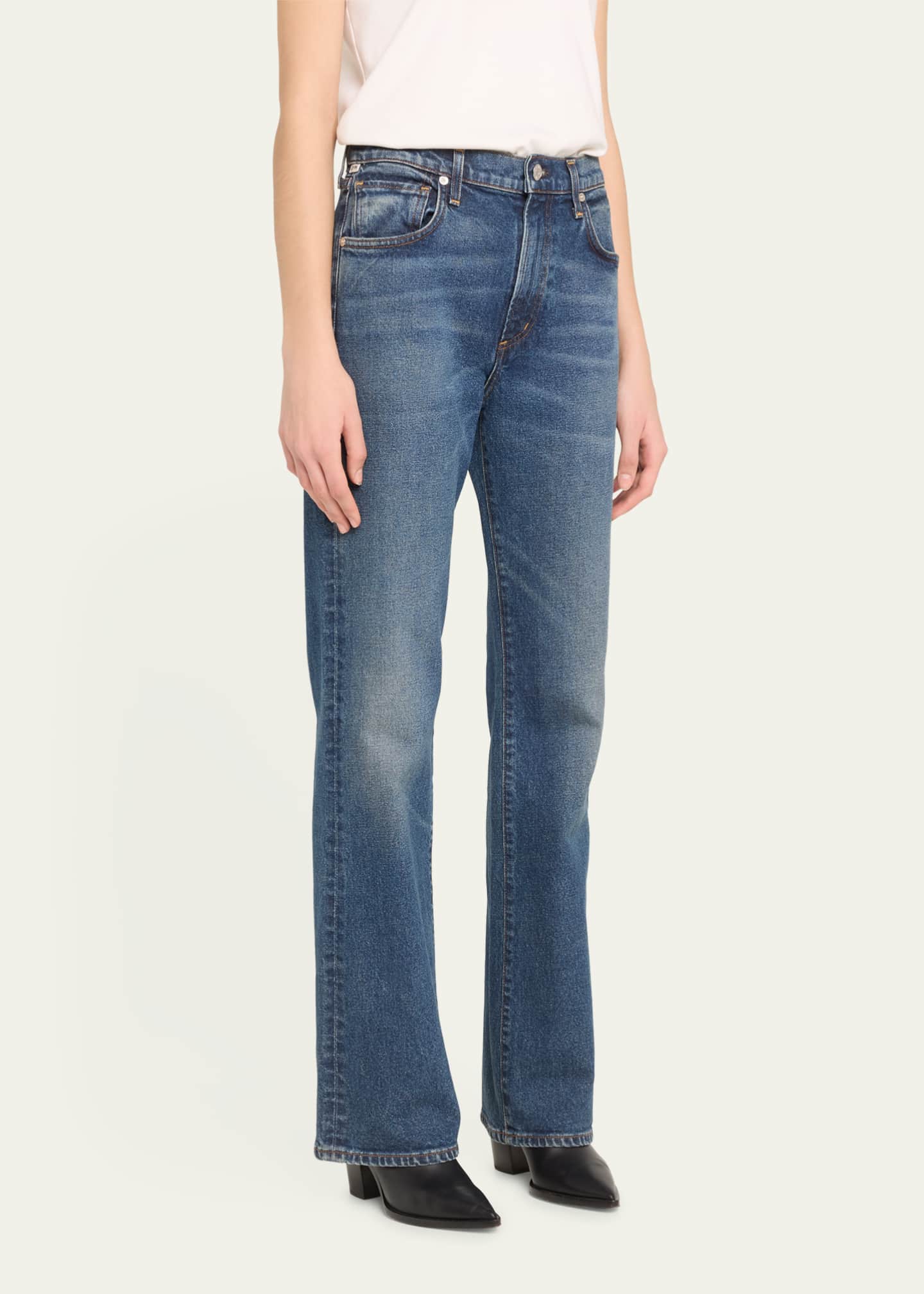Citizens of Humanity Vidia Mid-Rise Bootcut Jeans - Bergdorf Goodman