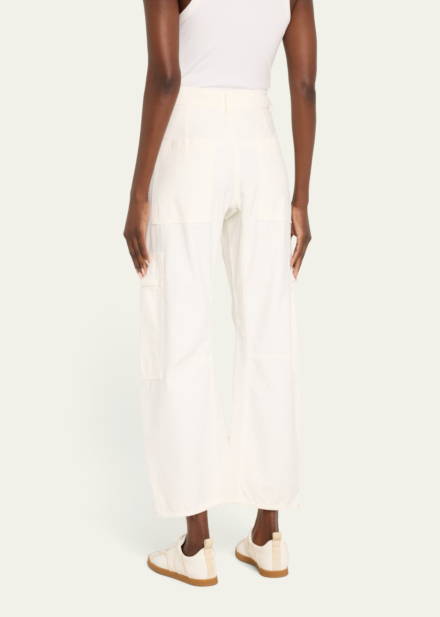 Citizens of Humanity Marcelle Straight Twill Cargo Pants Image 3 of 5
