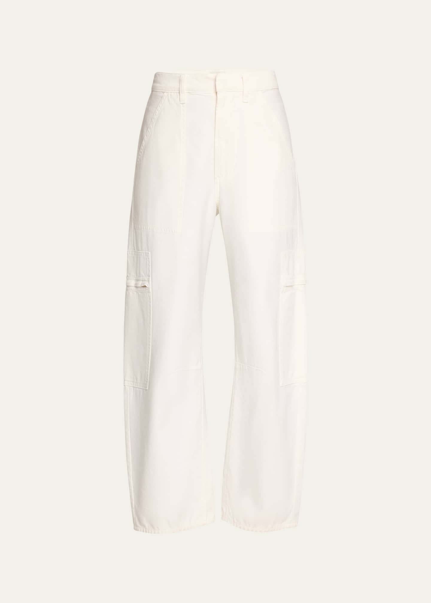 Citizens of Humanity Marcelle Straight Twill Cargo Pants Image 1 of 5