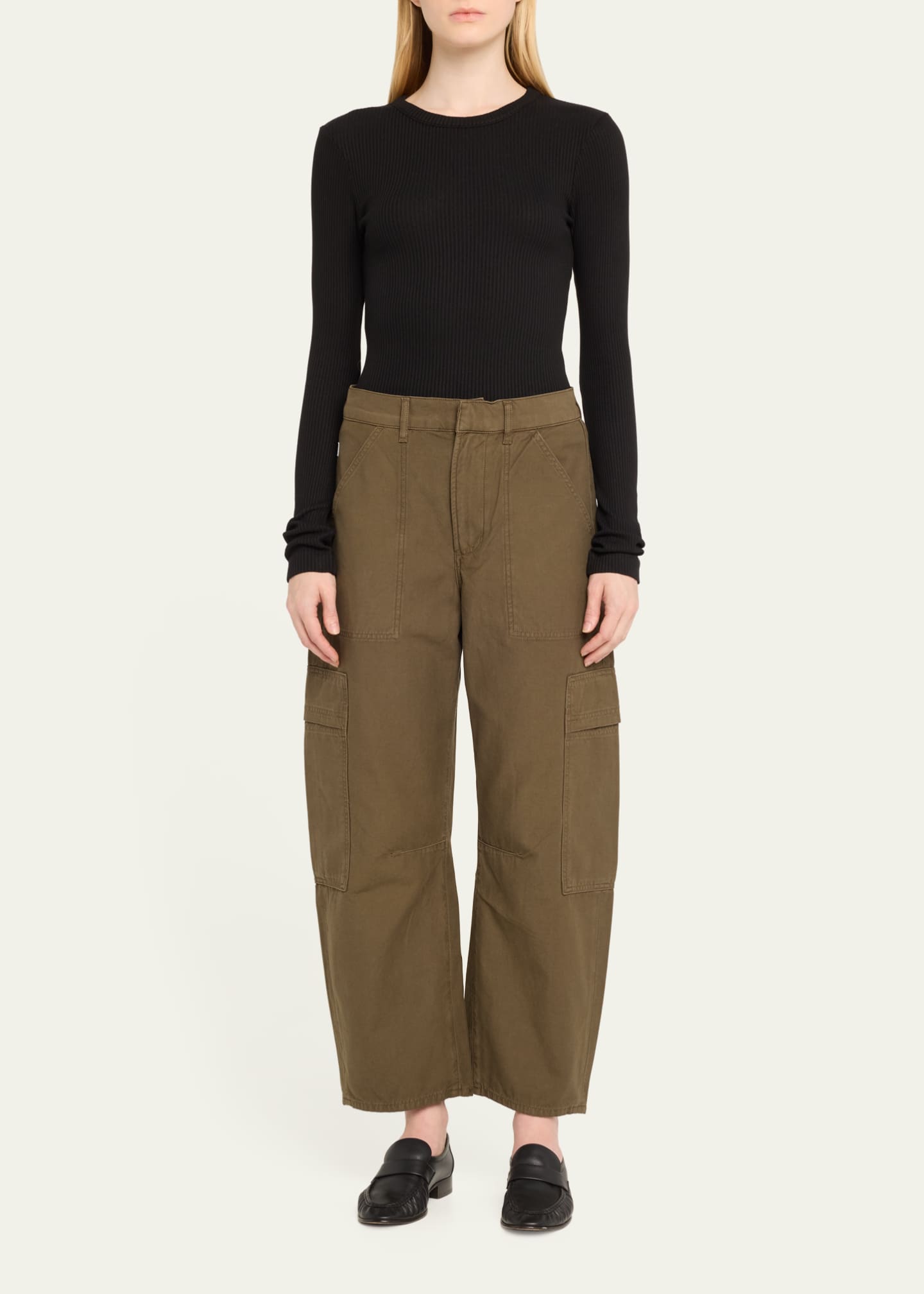 Citizens of Humanity Marcelle Straight Twill Cargo Pants