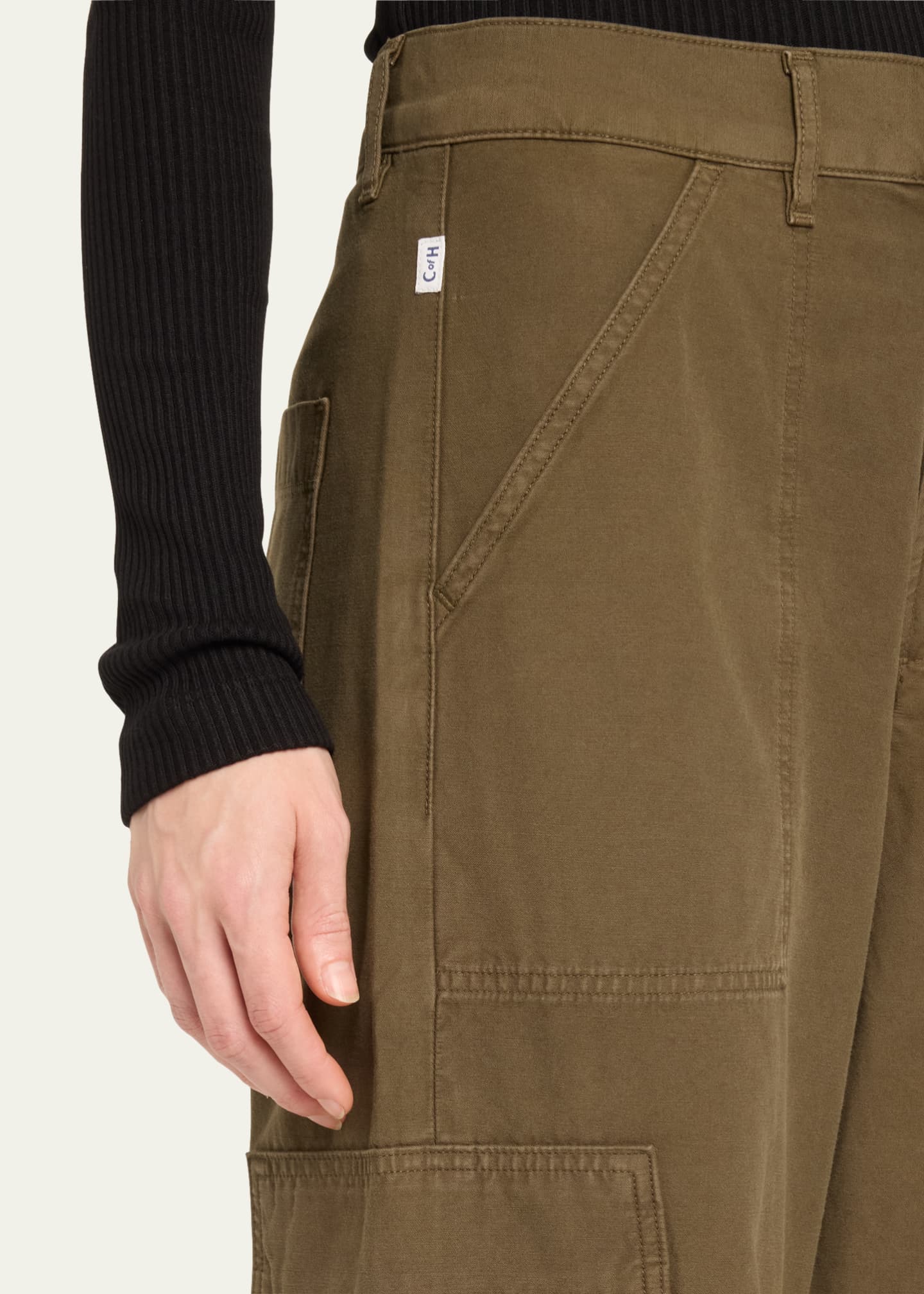 Citizens of Humanity Marcelle Straight Twill Cargo Pants