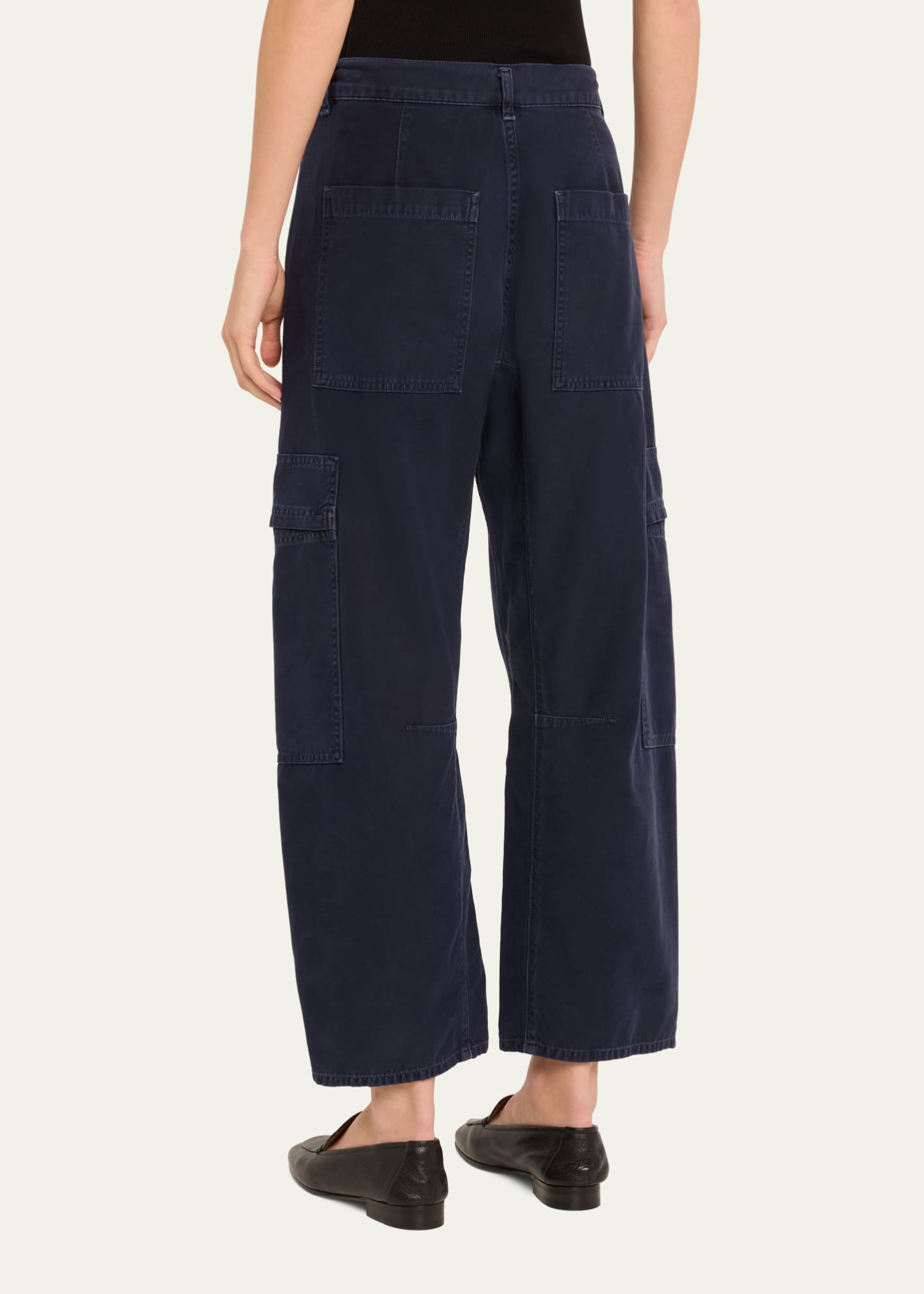Citizens of Humanity Marcelle Straight Twill Cargo Pants Image 3 of 5