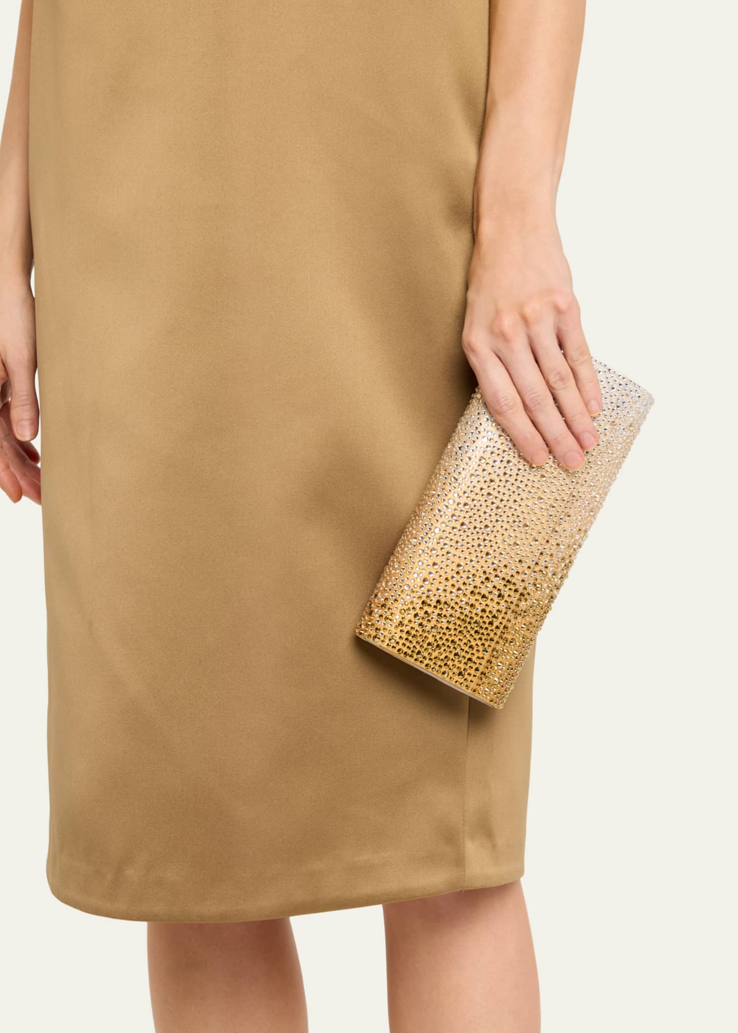 Judith Leiber Couture Perry Flap Crystal Clutch Bag Bergdorf Goodman