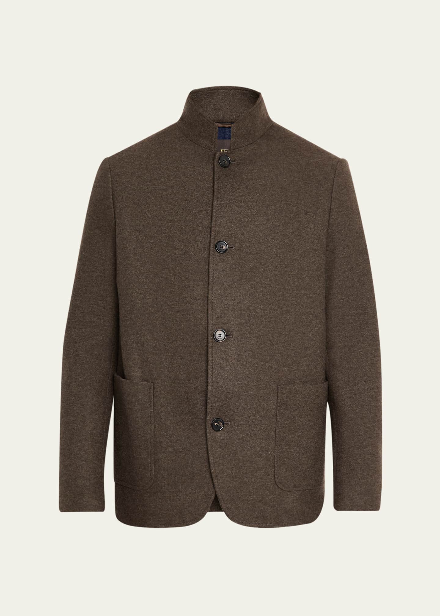 Loro Piana Men's Spagna Cashmere Blouson Jacket - Bergdorf Goodman