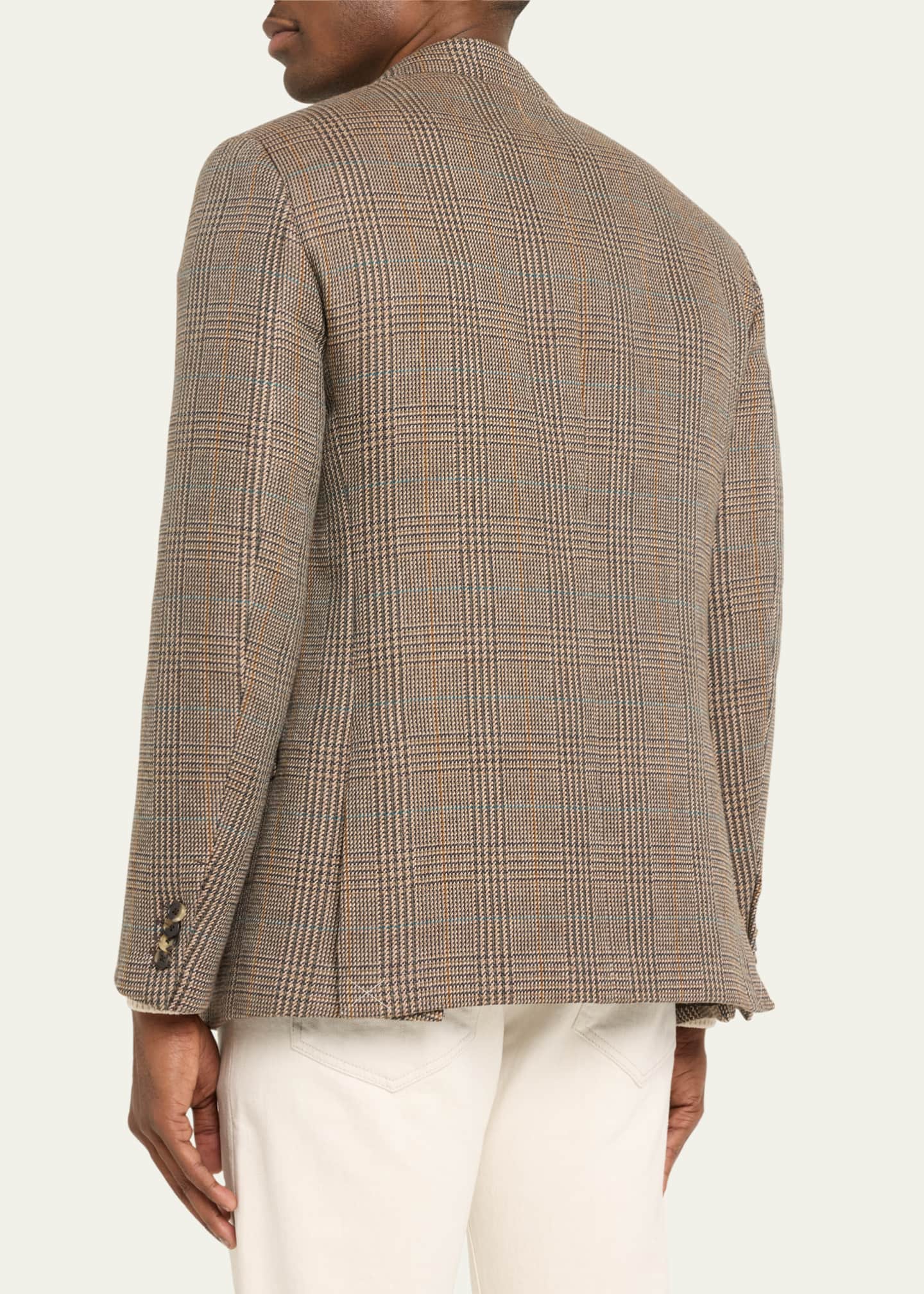 Loro Piana Men's Milano Double-Breasted Sport Coat Image 3 of 5