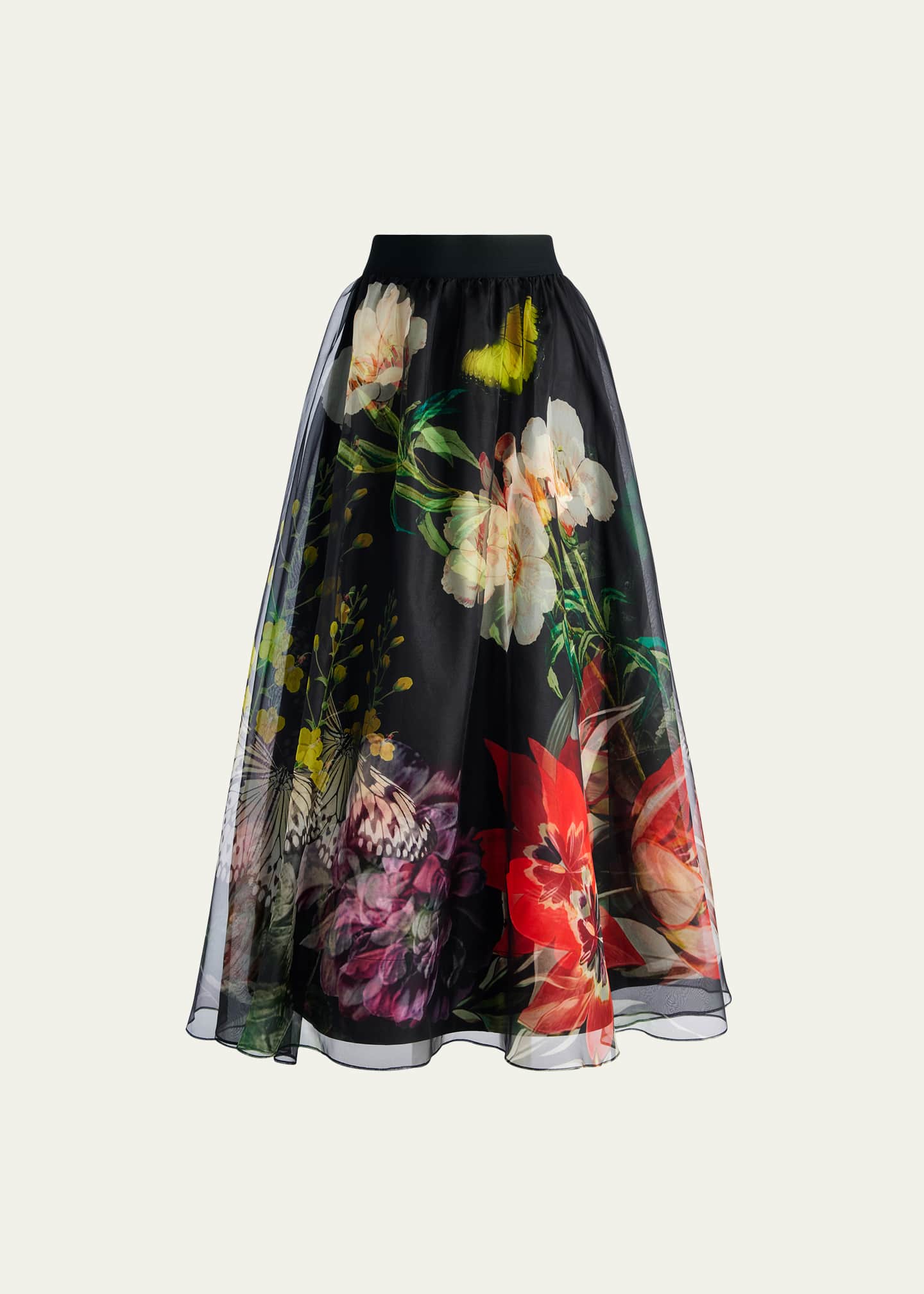 Alice Olivia Nilda Voluminous Organza Maxi Skirt Bergdorf Goodman