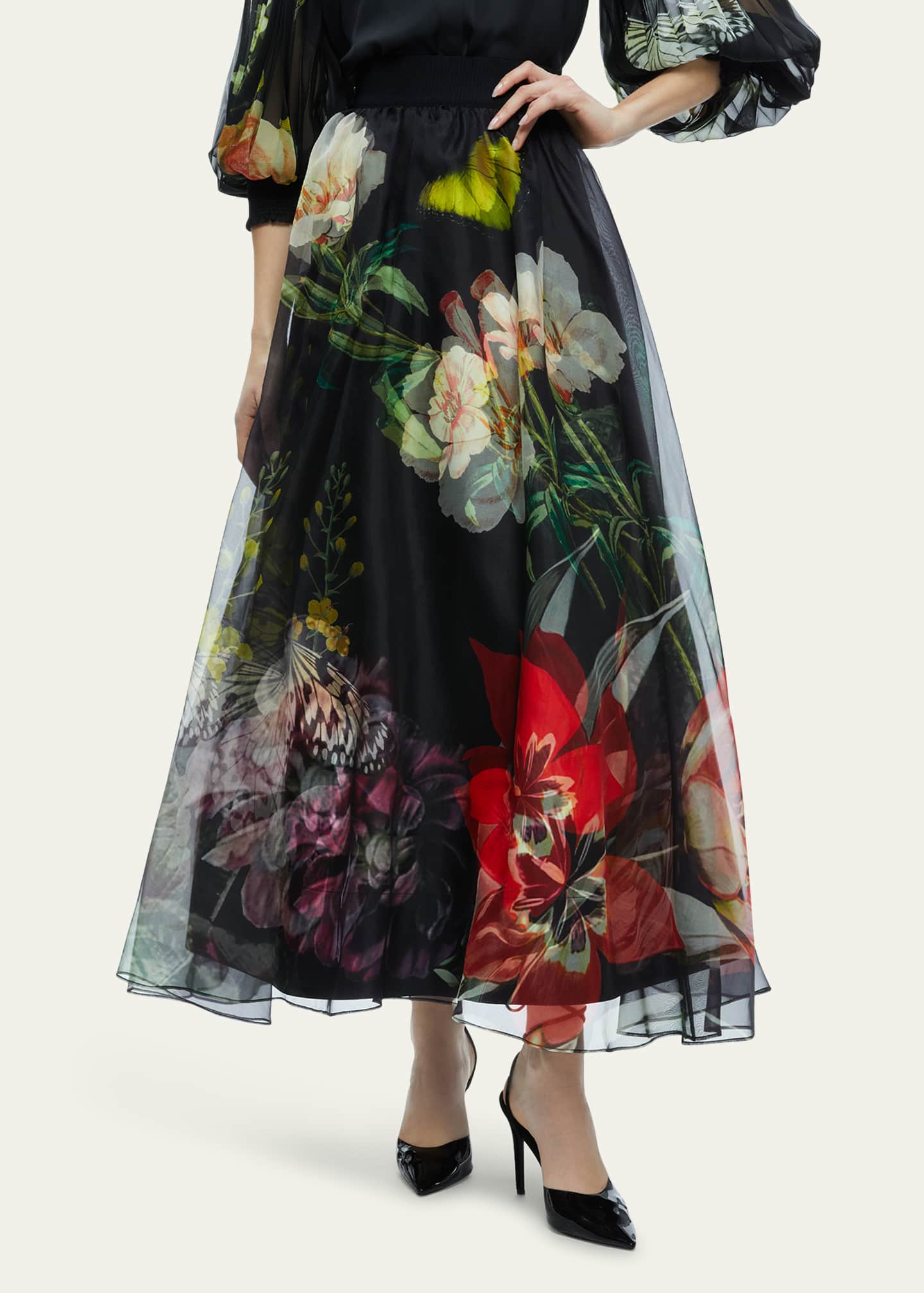 Alice olivia maxi skirt deals