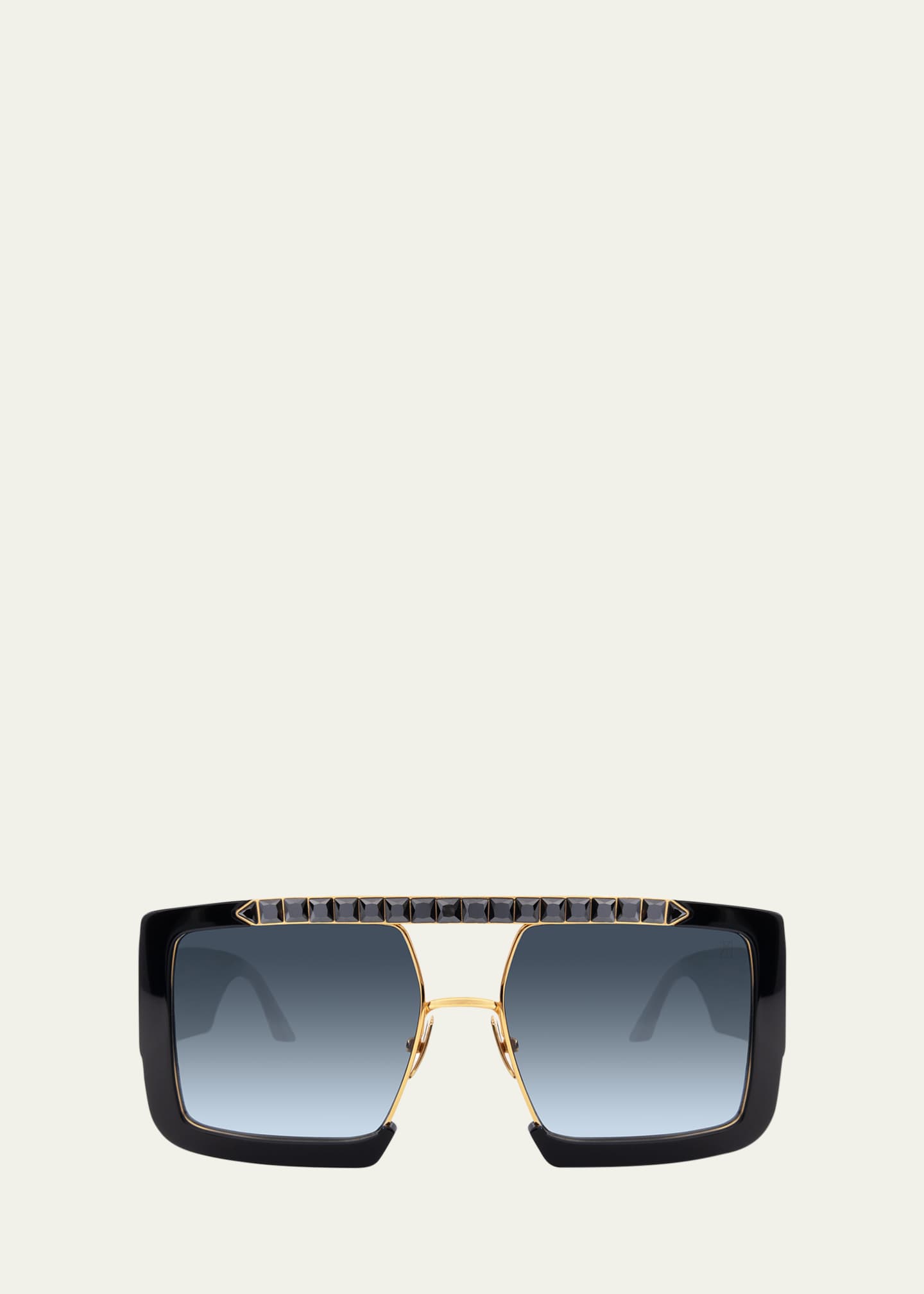 Anna-Karin Karlsson Le Swag Stainless Steel Square-Shaped Aviator ...
