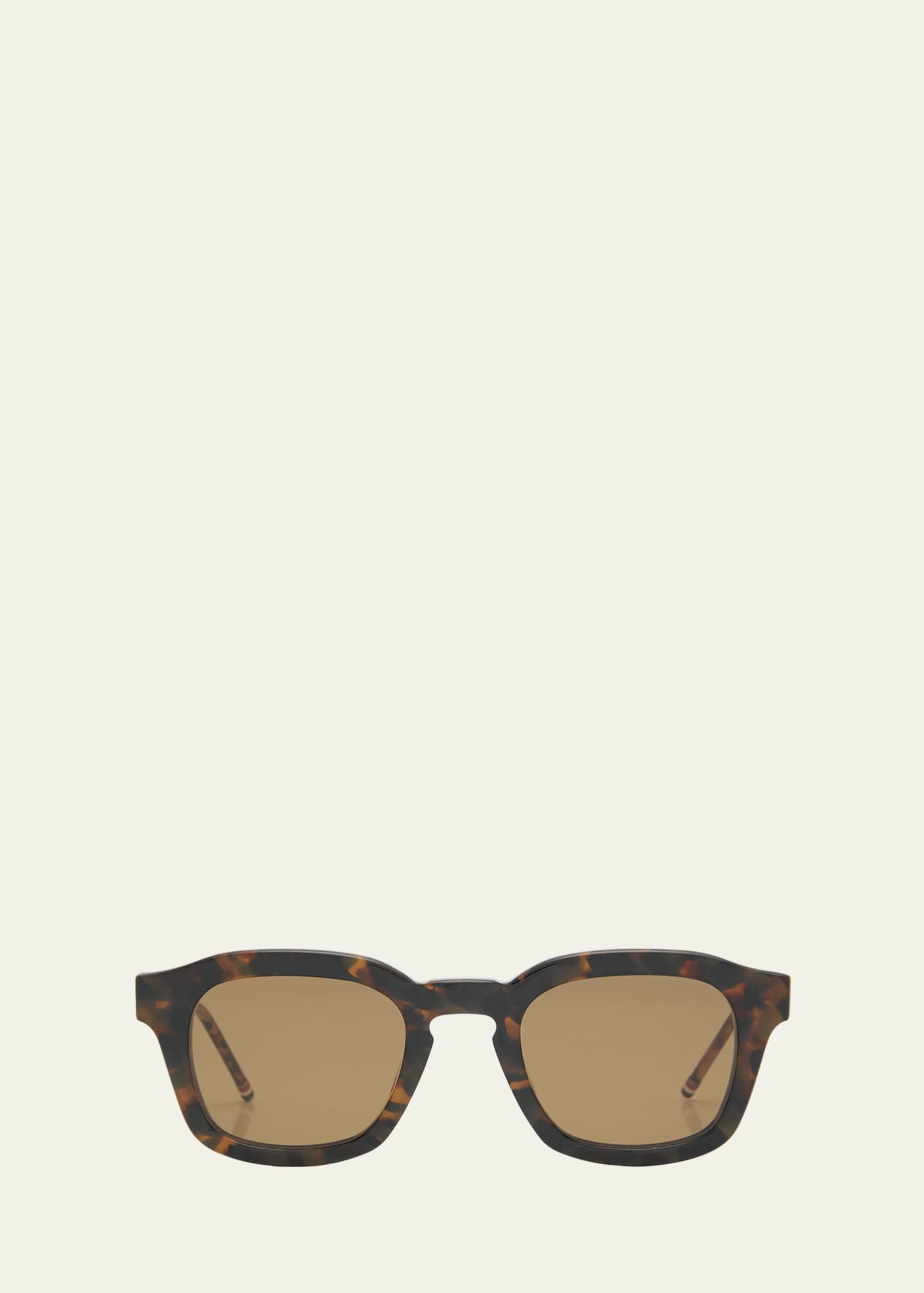 Thom Browne Men's Acetate Rectangle Sunglasses Image 1 of 3