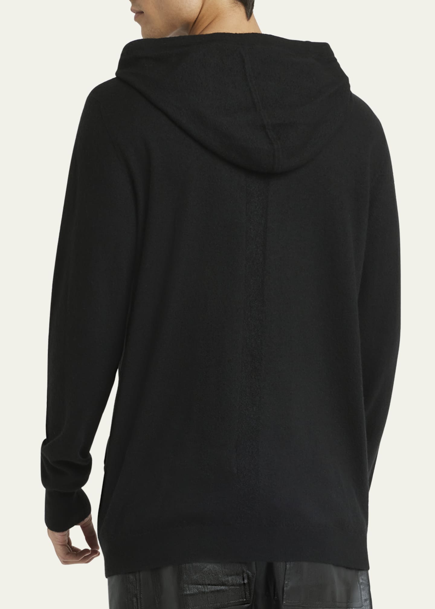 Rick owens cashmere hoodie hotsell